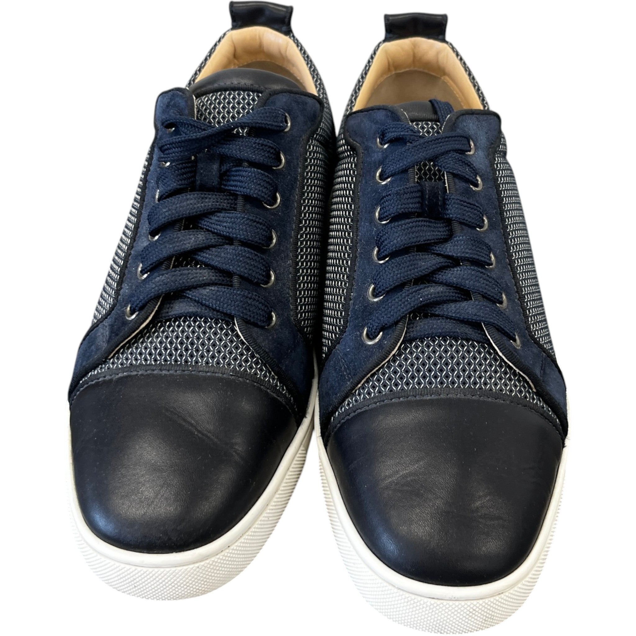 Men's Junior Low Trainers Navy Size EU 43 / UK 9