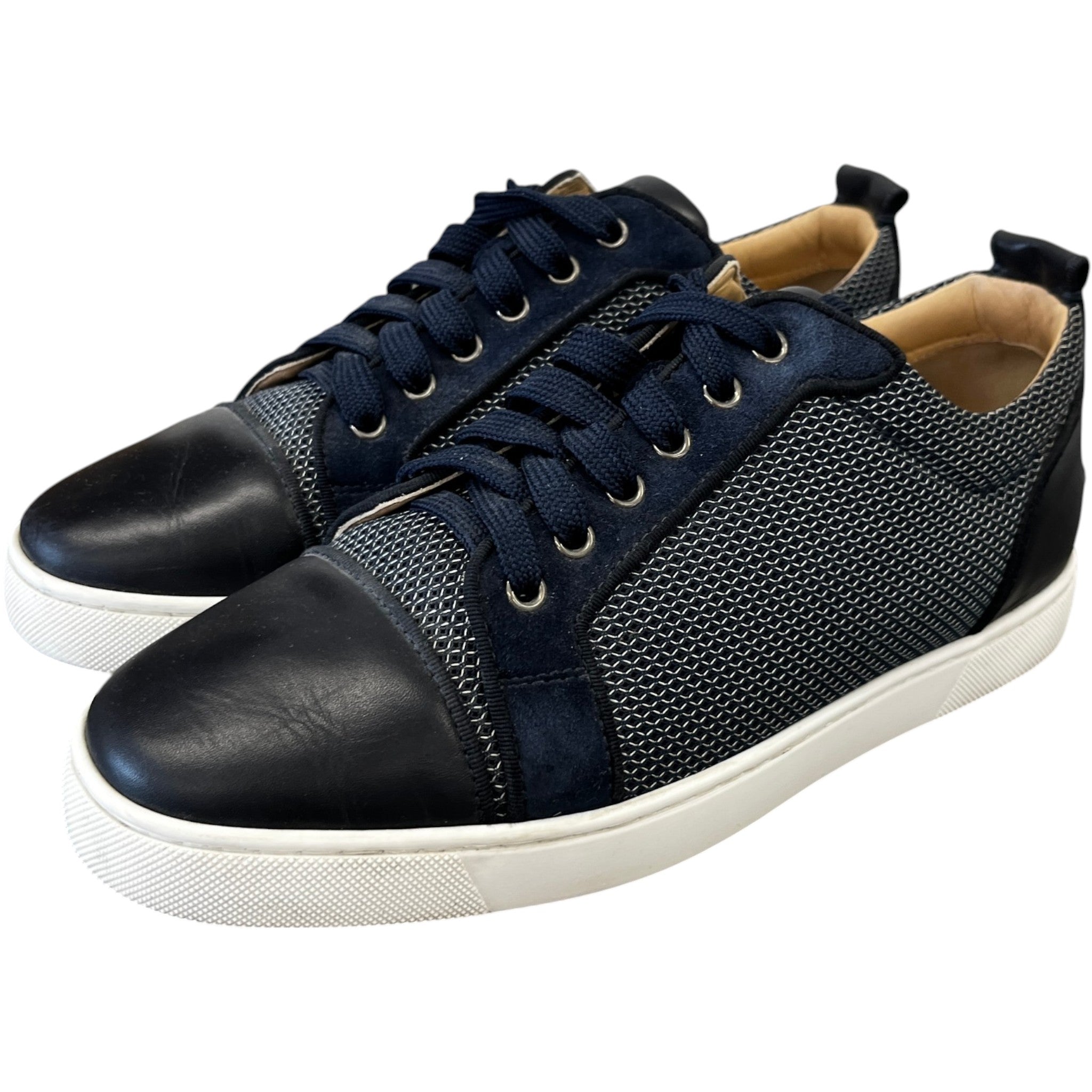 Men's Junior Low Trainers Navy Size EU 43 / UK 9
