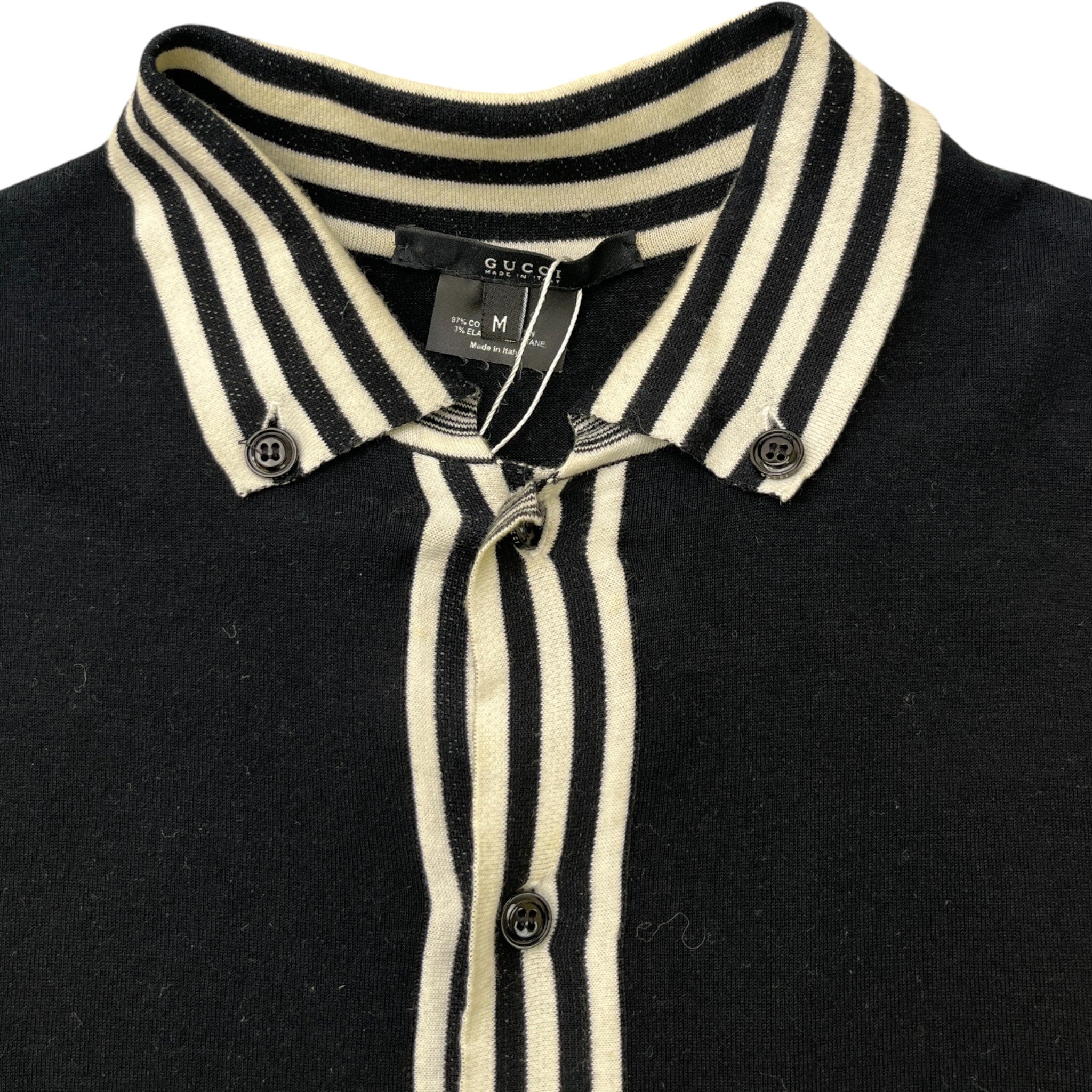 Men's Embroidered Logo T-Shirt Black Size M