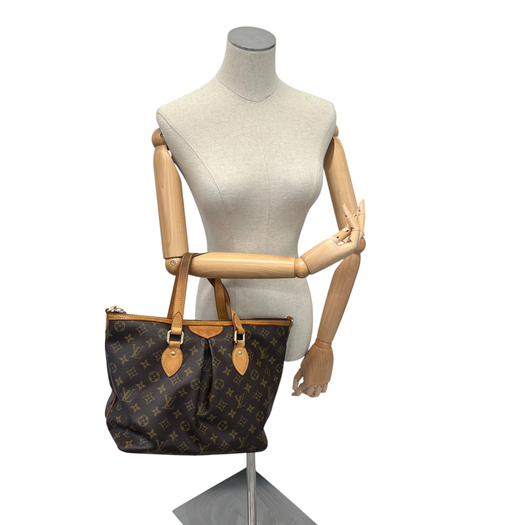 Women's Monogram Palermo Pm Handbag Brown