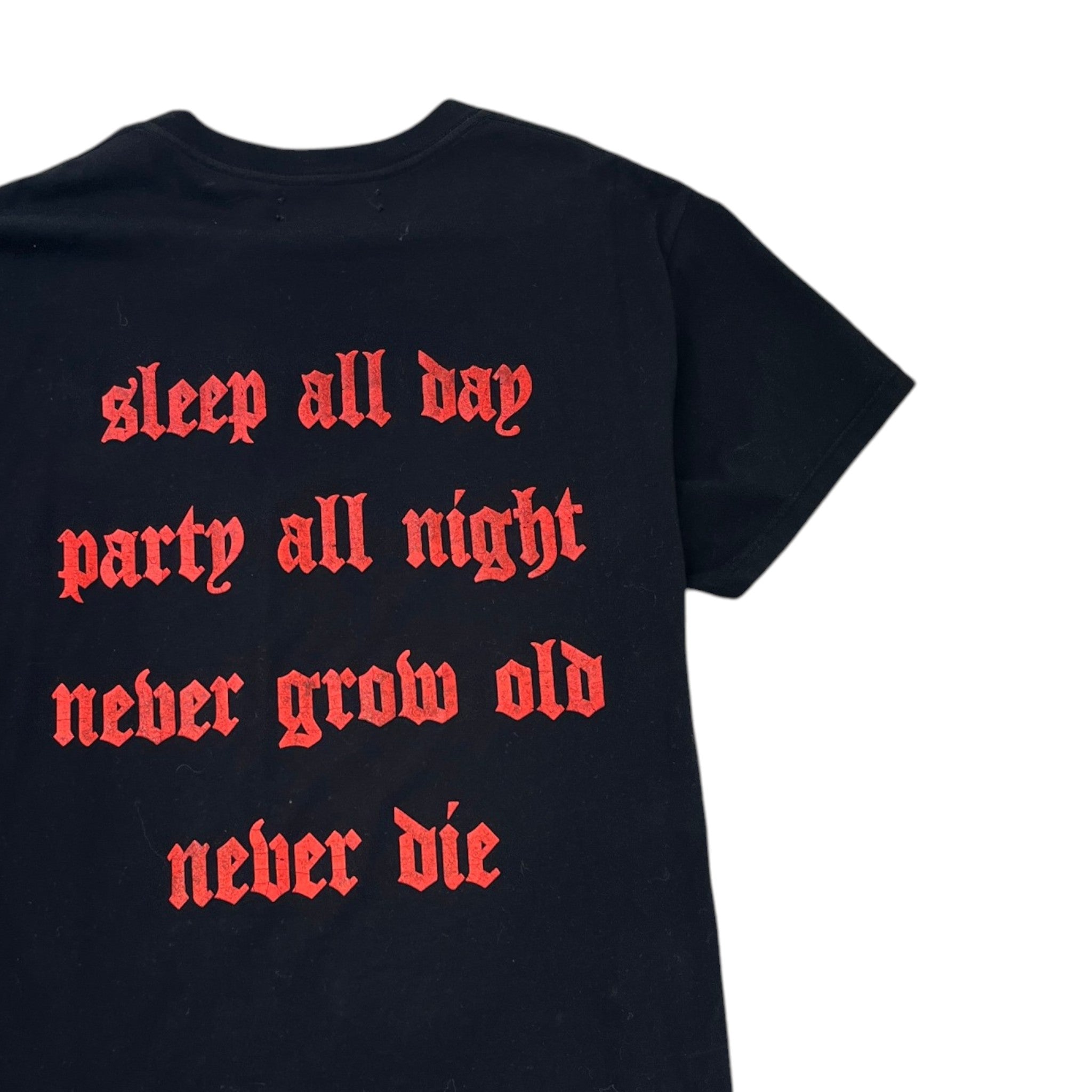 Men's Lost Boys Graphic T-Shirt Black Size S