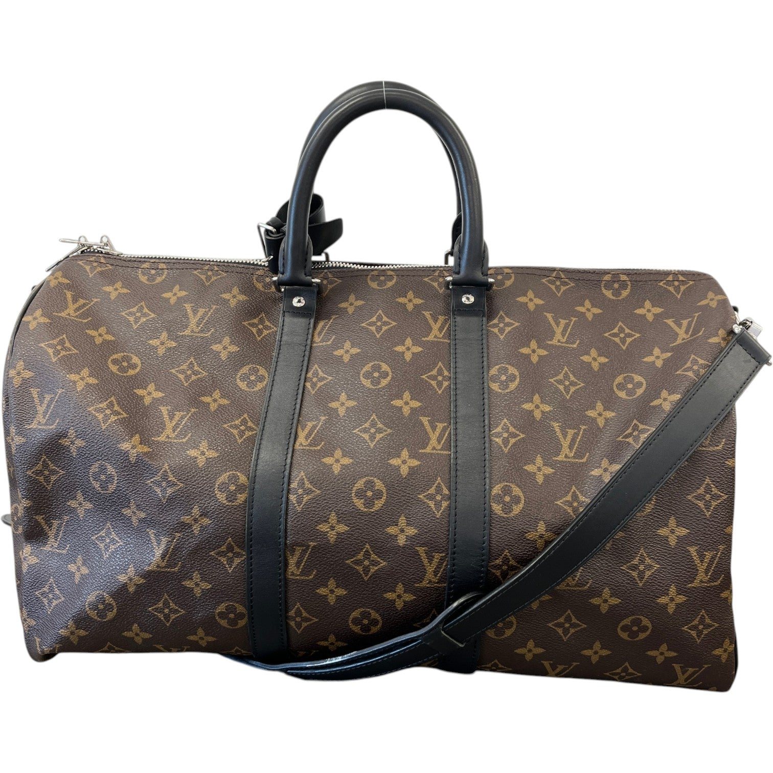 Monogram Keepall Bandoulière 45 Bag Brown