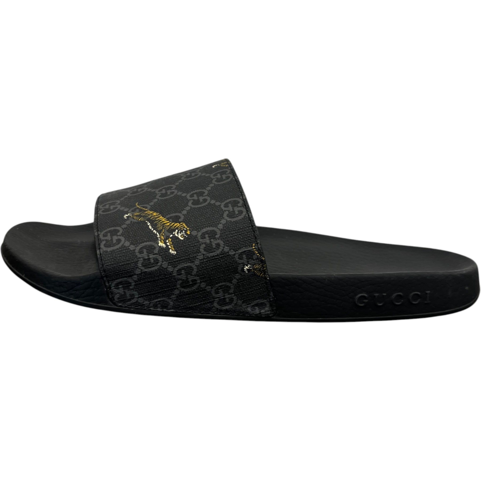 Men's Gg Supreme Tigers Slides Black Size EU 44 / UK 10