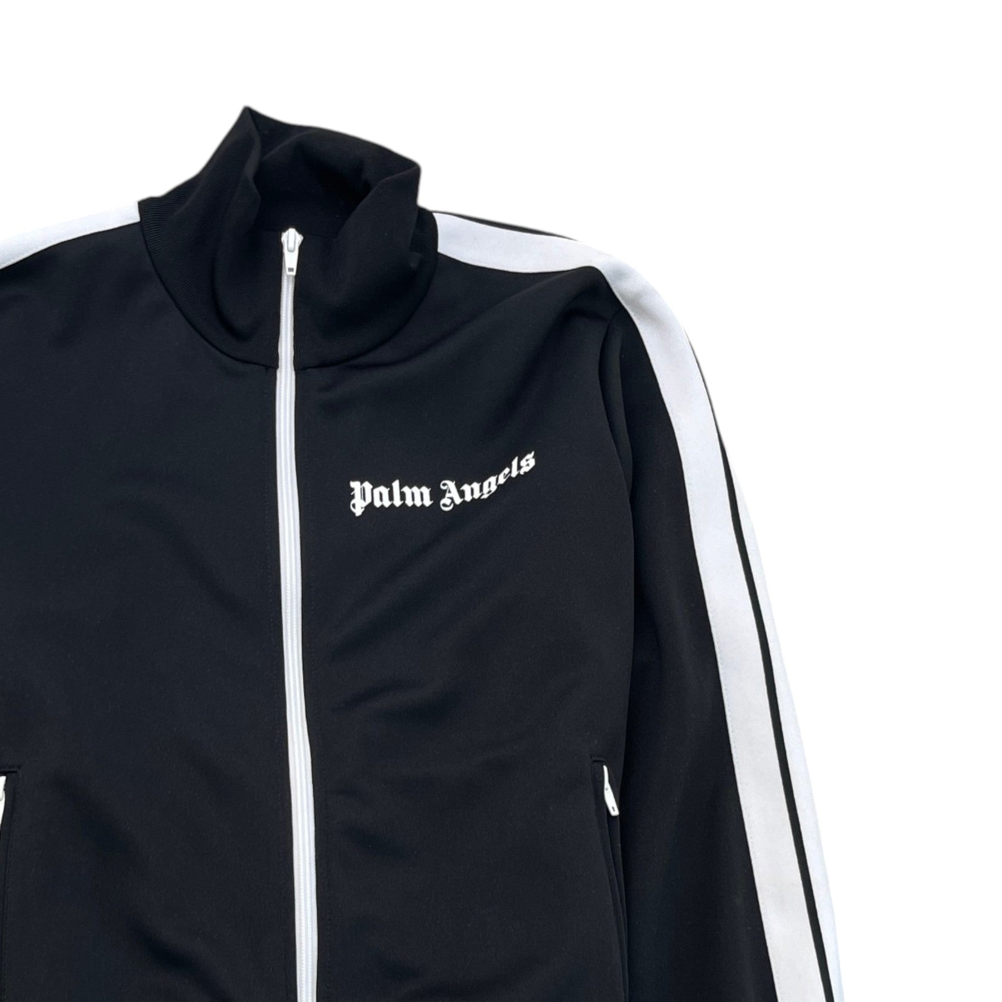 Men's Logo Track Jacket Black Size S