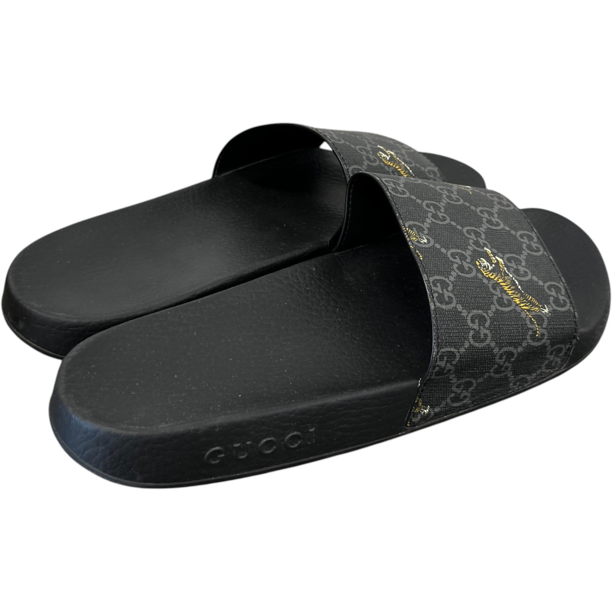 Men's Gg Supreme Tigers Slides Black Size EU 44 / UK 10