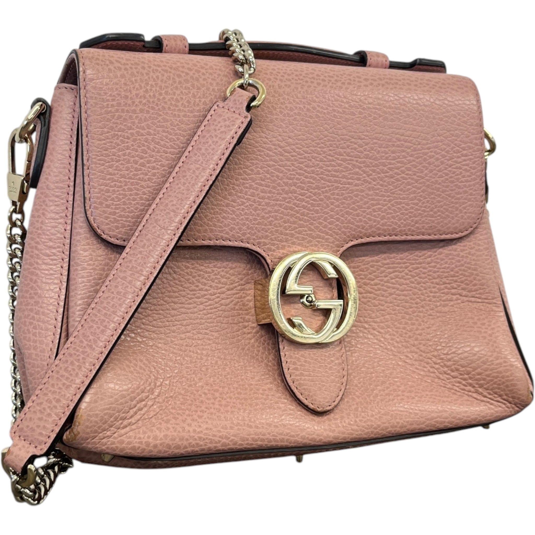 Women's Interlocking G Small Bag Pink