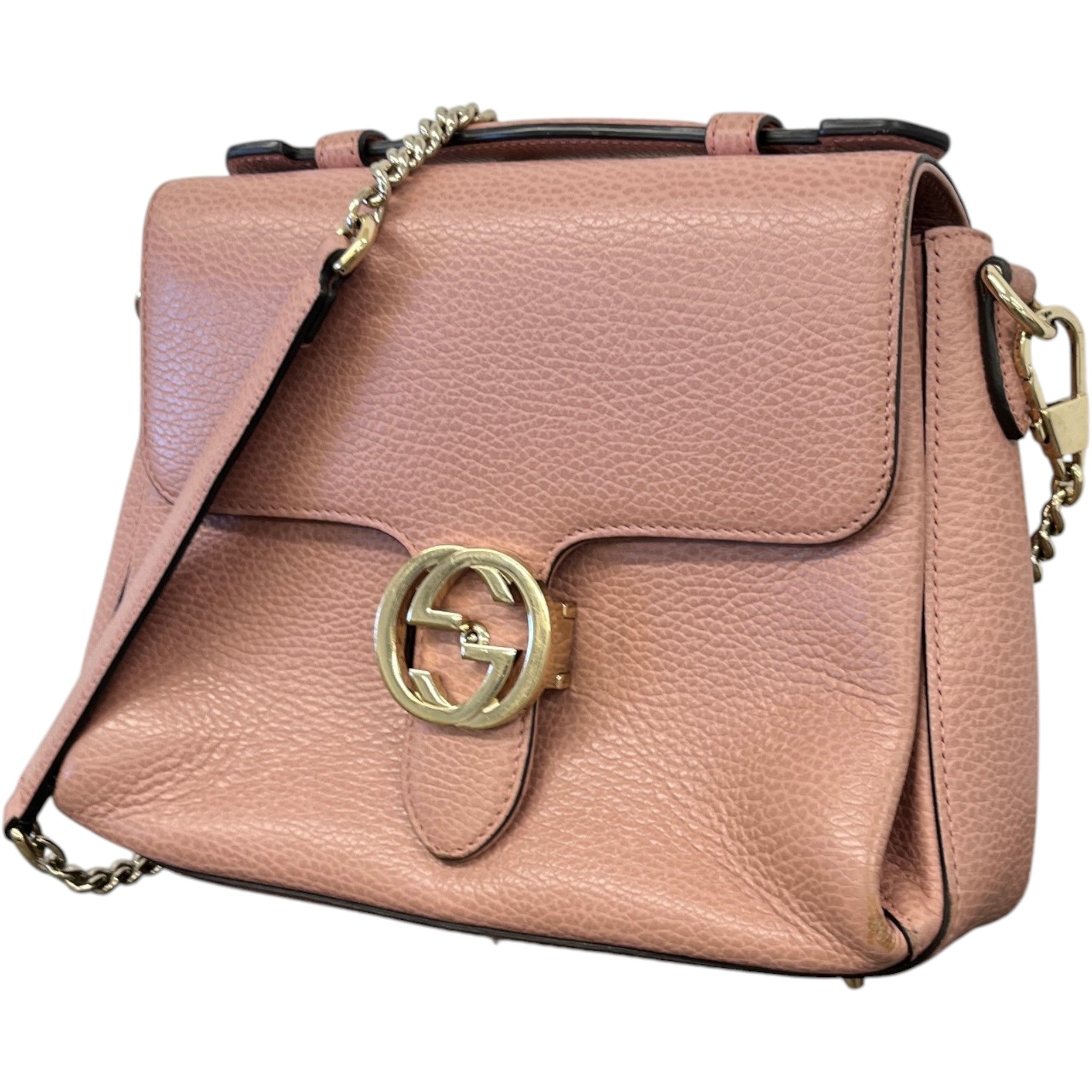 Women's Interlocking G Small Bag Pink