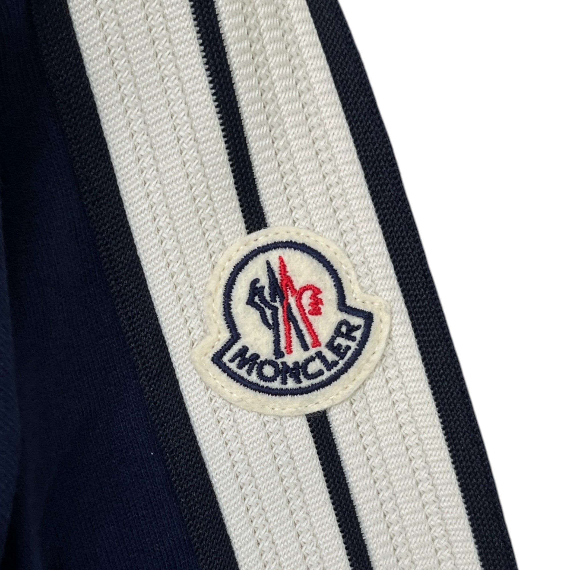 Men's Striped Track Jacket Navy Size S