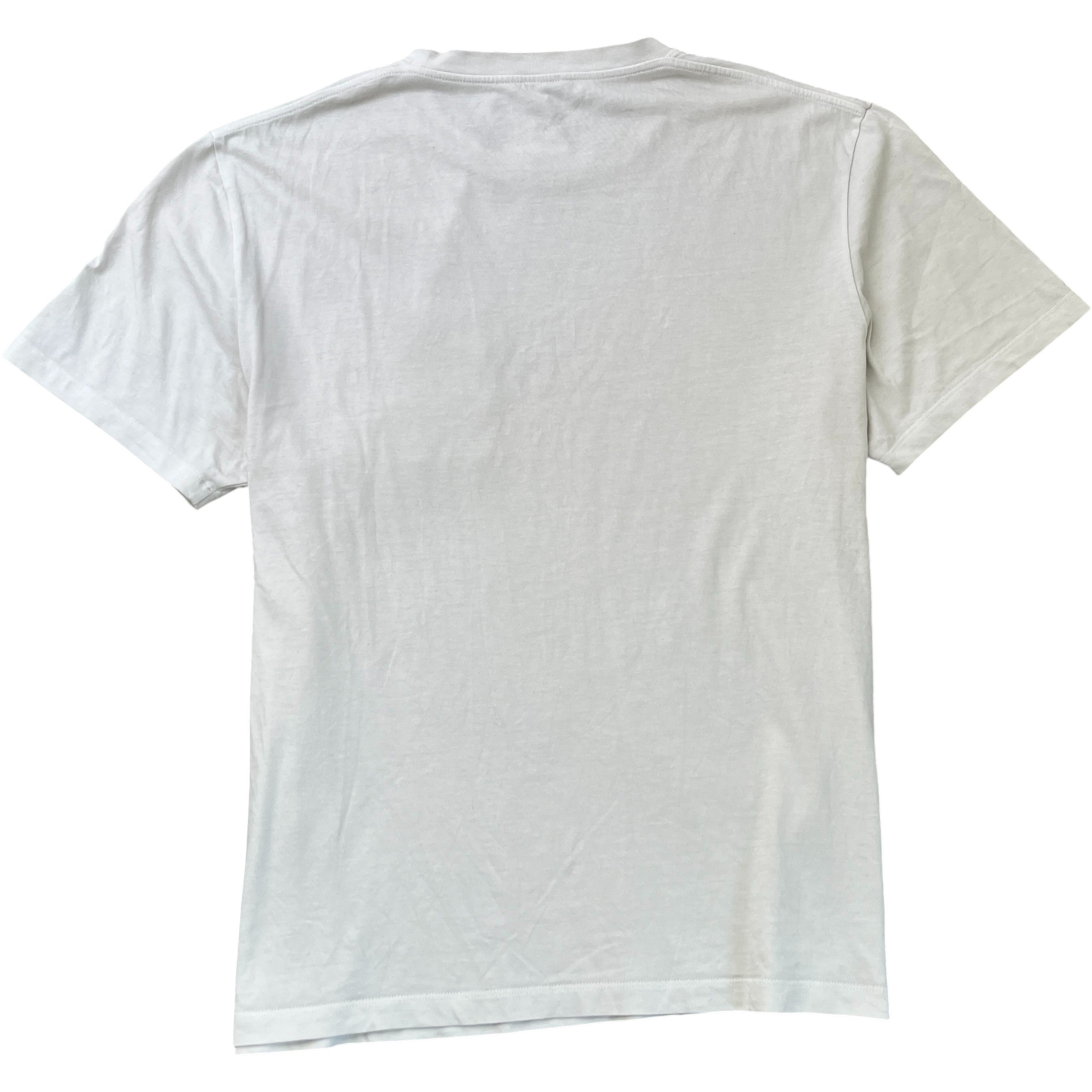 Men's Embroidered Anagram Logo T-Shirt White Size XL
