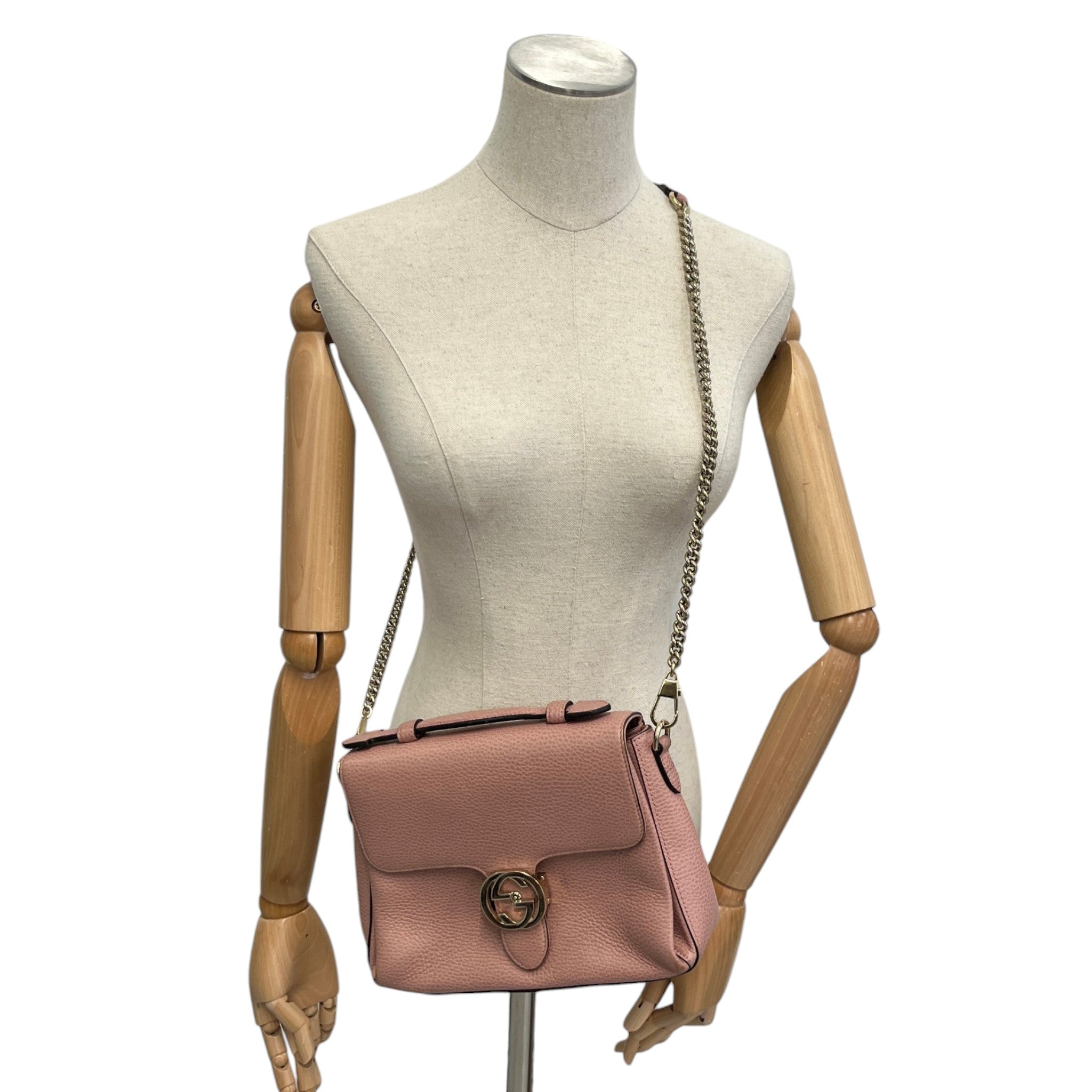 Women's Interlocking G Small Bag Pink