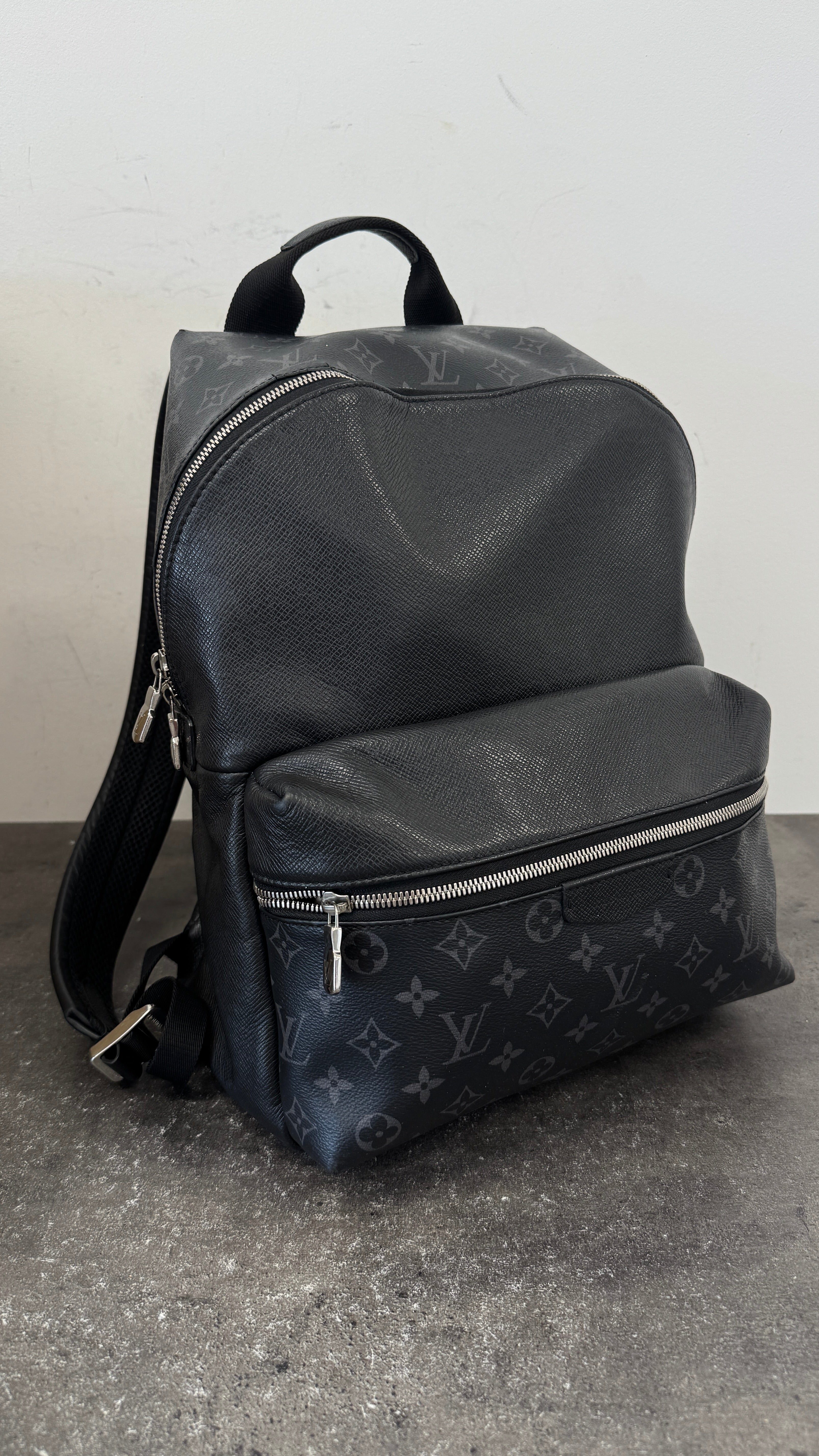 Men's Monogram Eclipse Backpack Black
