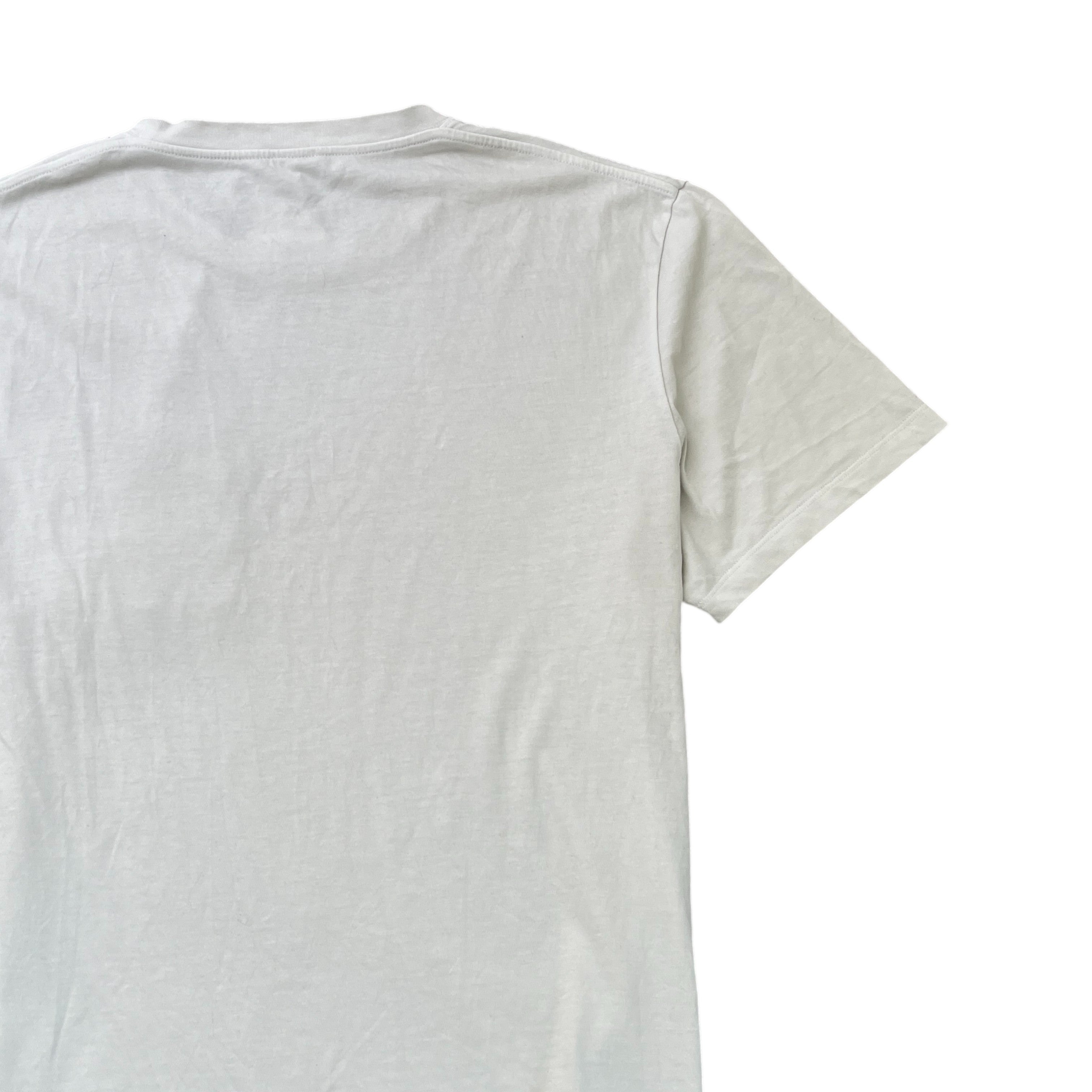 Men's Embroidered Anagram Logo T-Shirt White Size XL