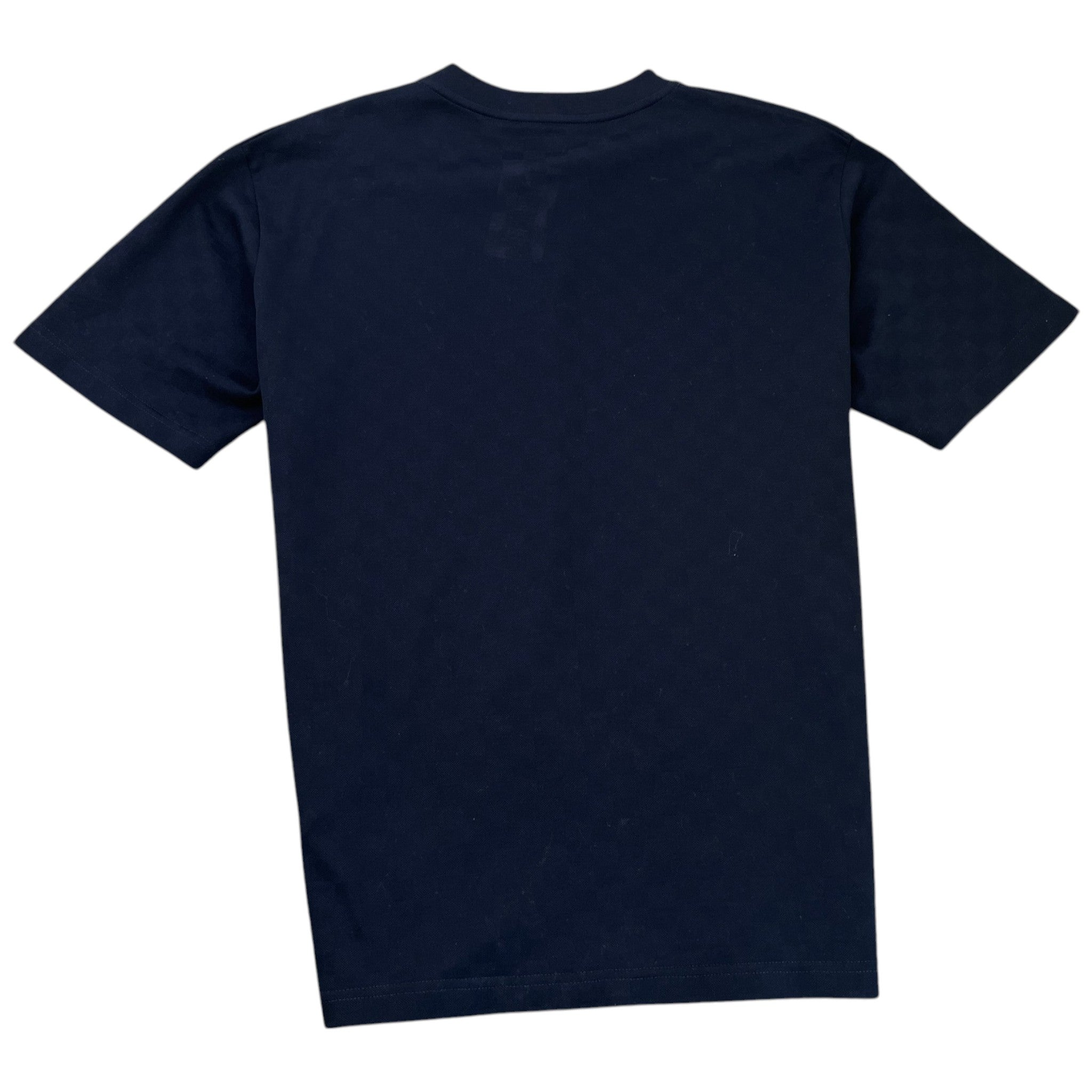 Men's Damier Cotton Piqué T-Shirt Navy Size XL