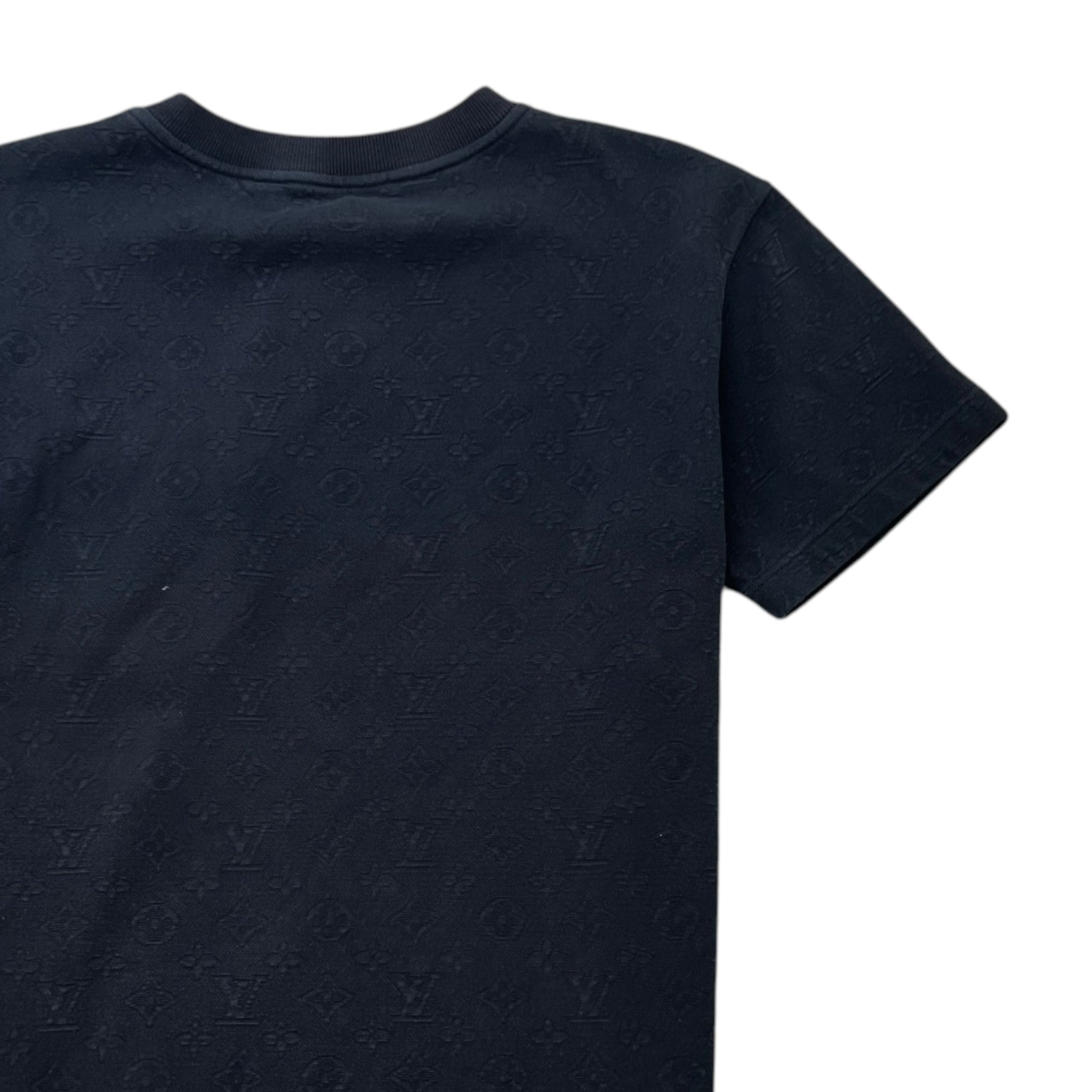 Men's Monogram 3D Pocket T-Shirt Black Size S