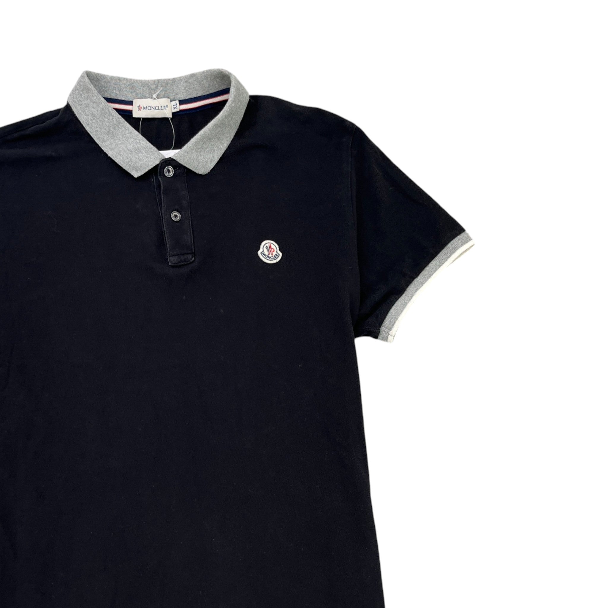 Men's Maglia Polo Shirt Black Size XL