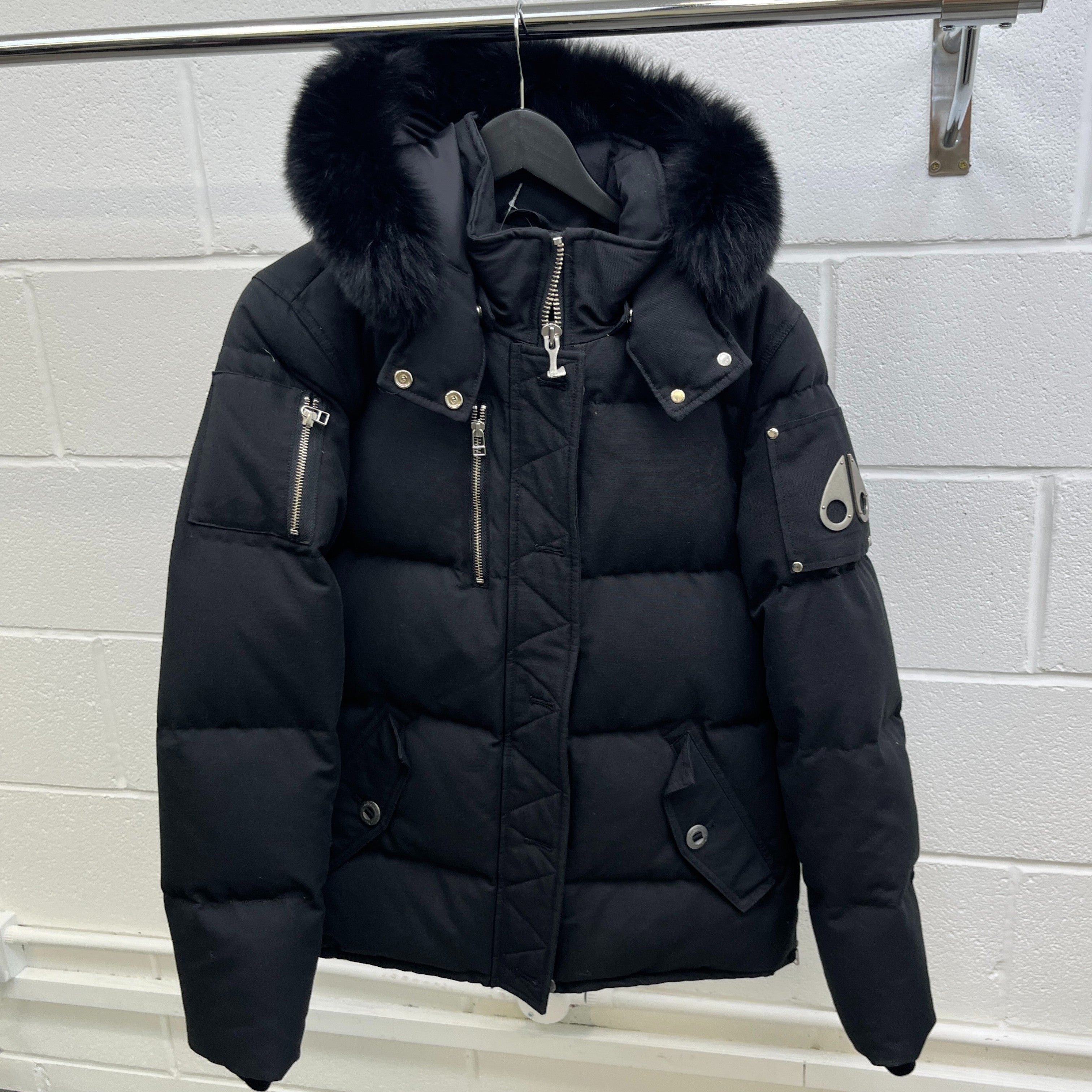 Women's Q3 Down Jacket Black Size XL