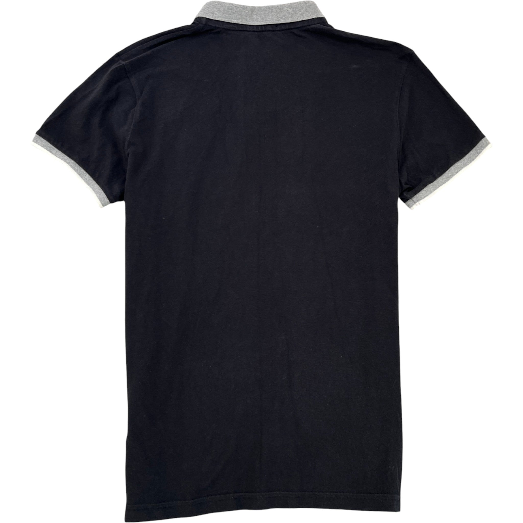 Men's Maglia Polo Shirt Black Size XL