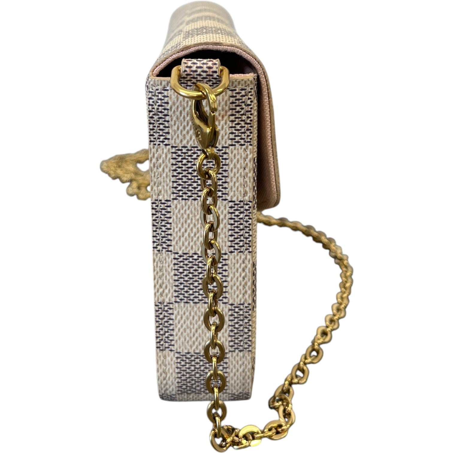 Women's Damier Azur Félicie Pochette Bag White