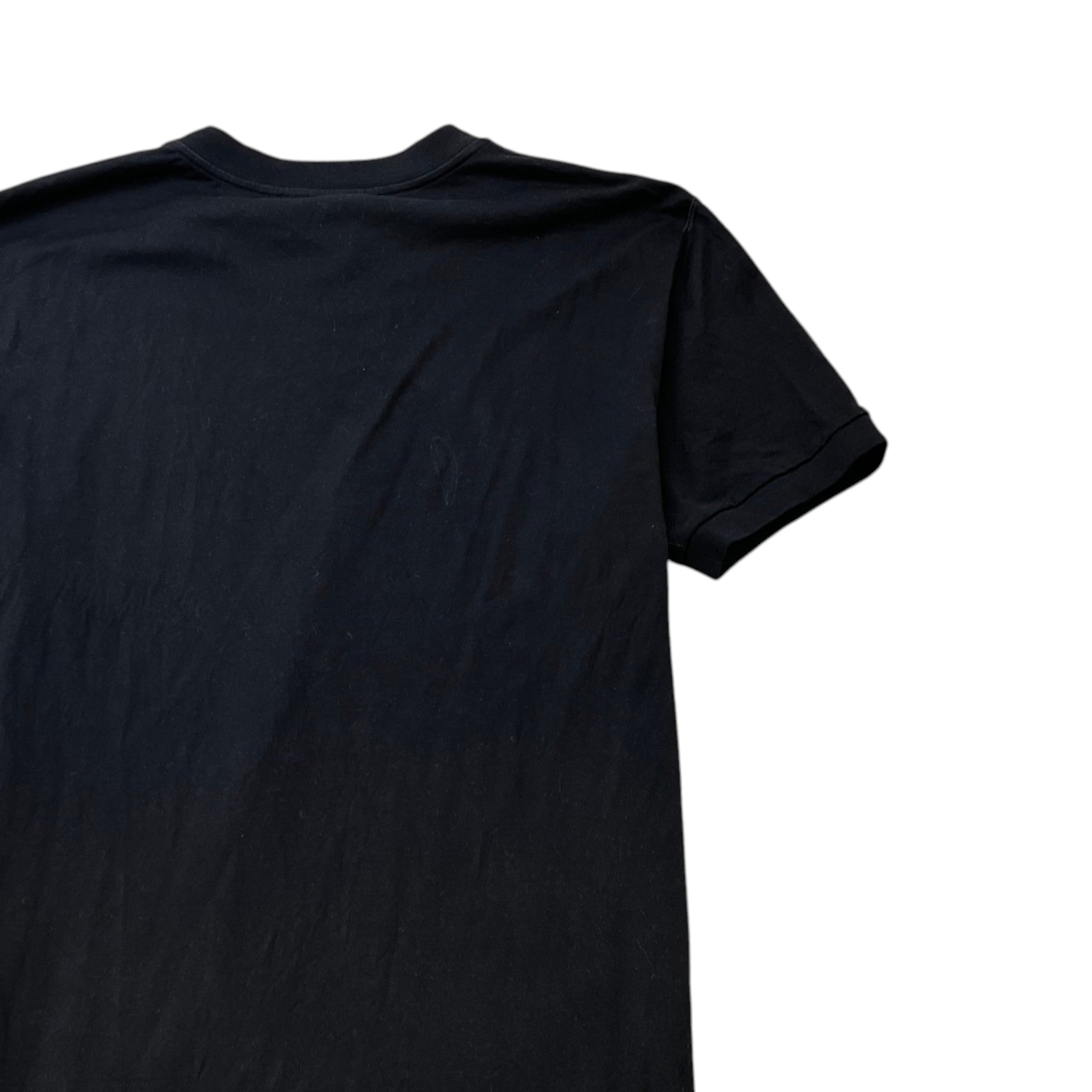 Men's Logo Print T-Shirt Black Size IT 50 / UK L