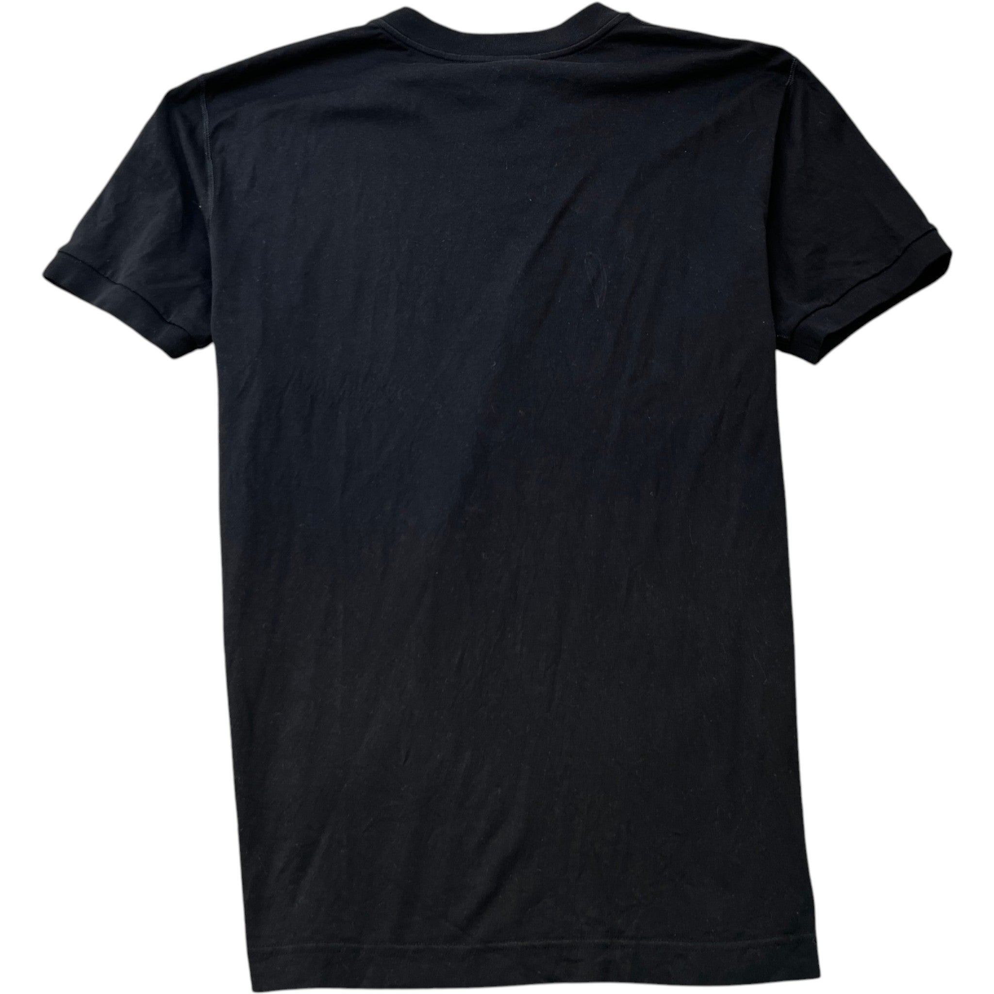 Men's Logo Print T-Shirt Black Size IT 50 / UK L