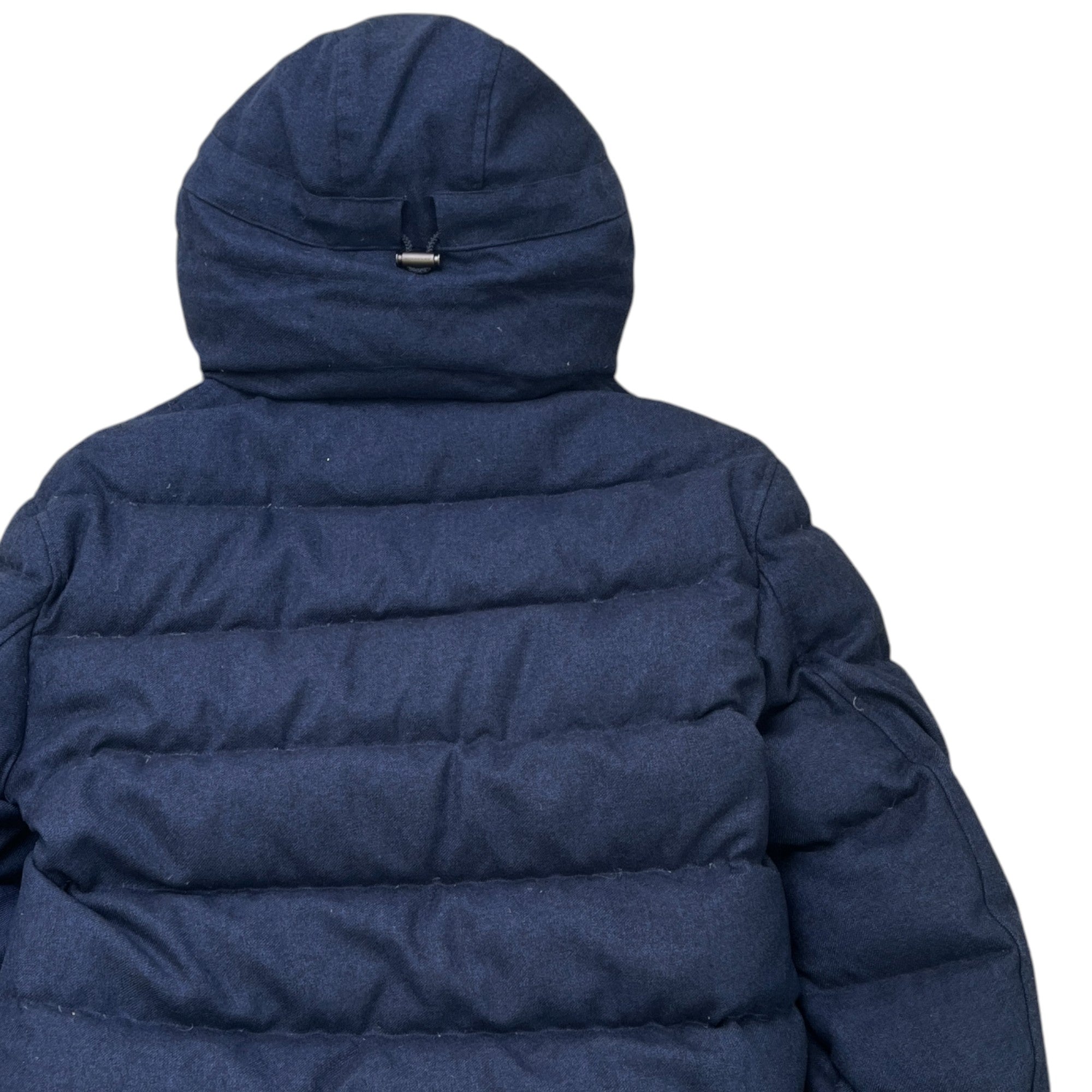 Men's Myron Wool Down Jacket Navy Size M