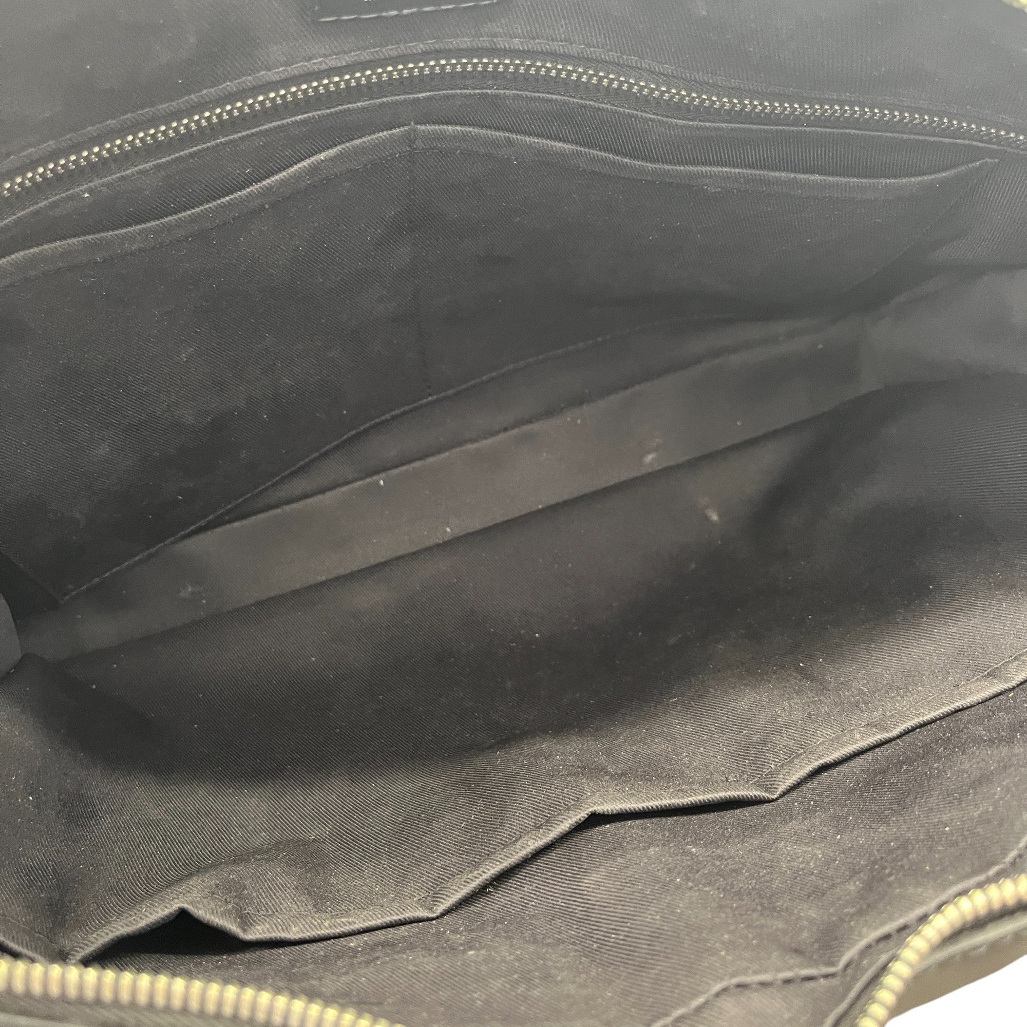 Men's Damier Graphite Porte Documents Jour Bag Black