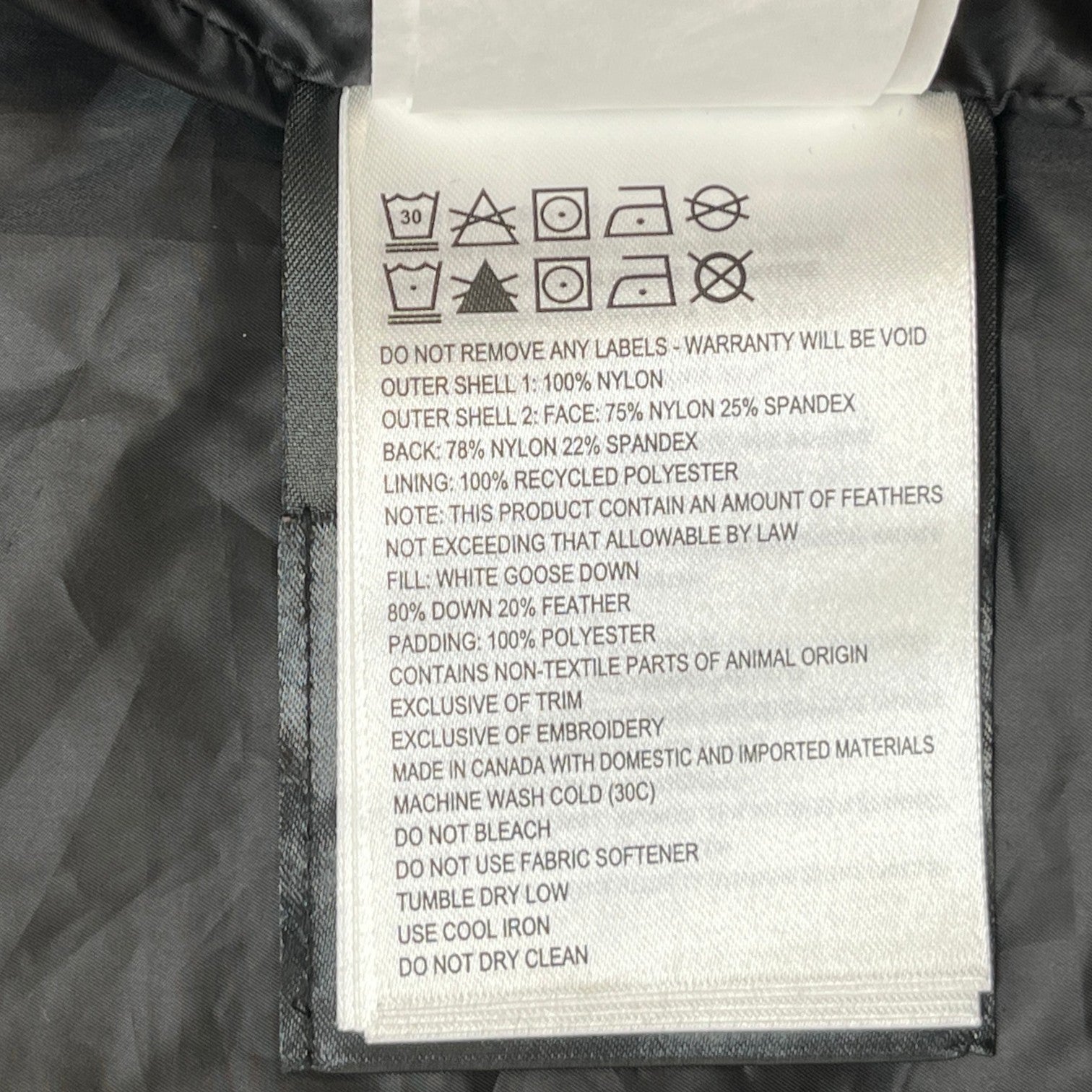 Men's Dunham Jacket Grey Size S