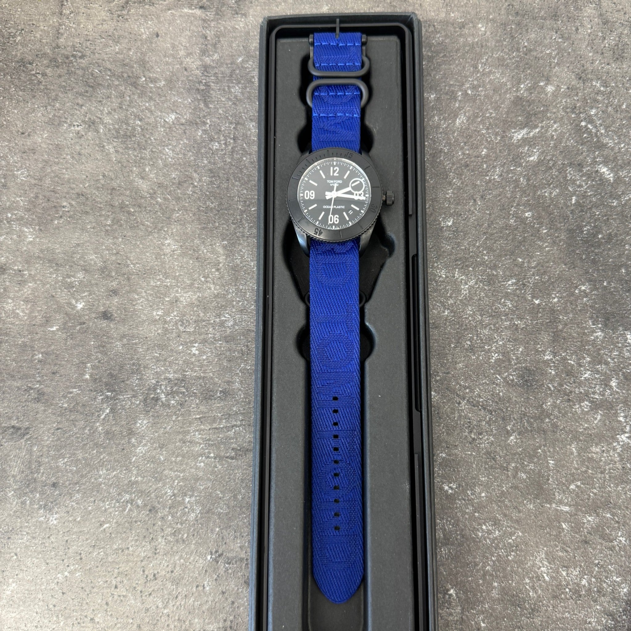 Men's Ocean Plastic Watch Blue
