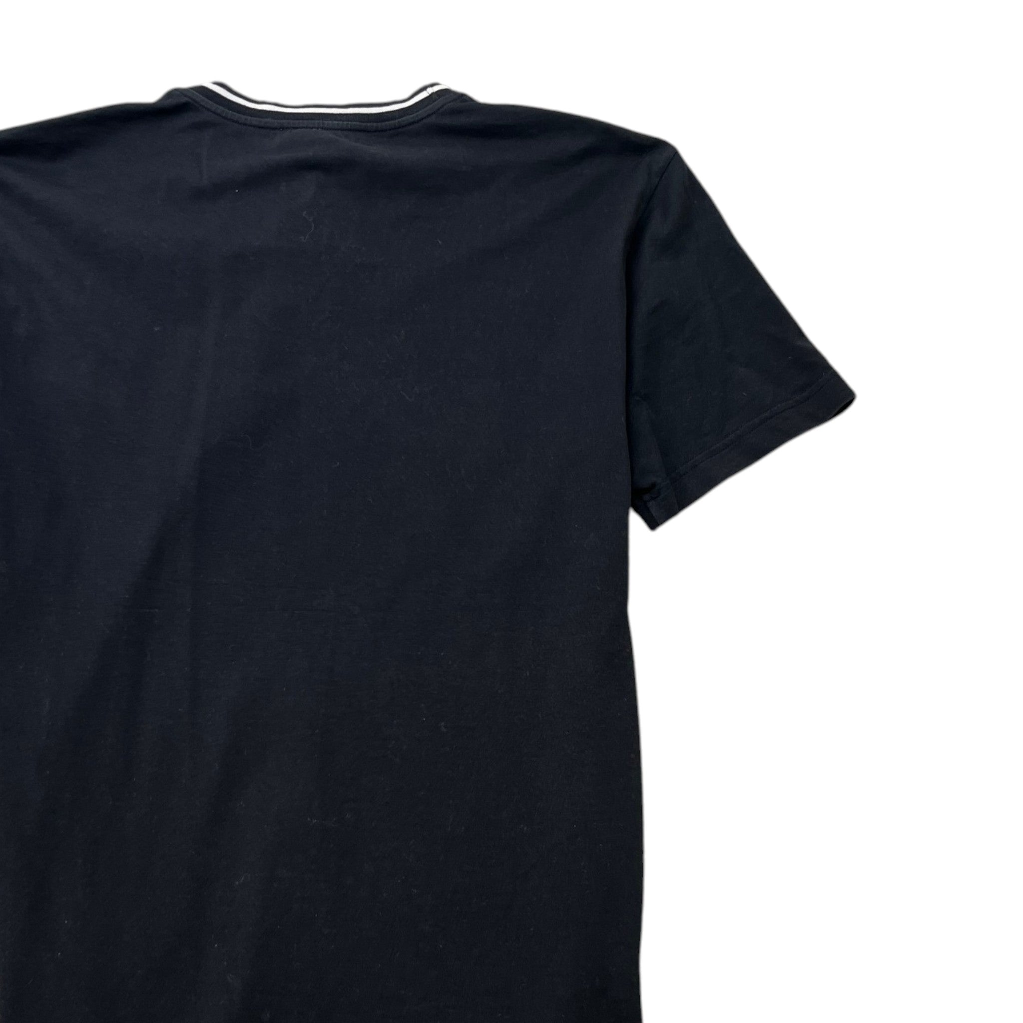 Men's Logo Print T-Shirt Black Size IT 50 / UK L