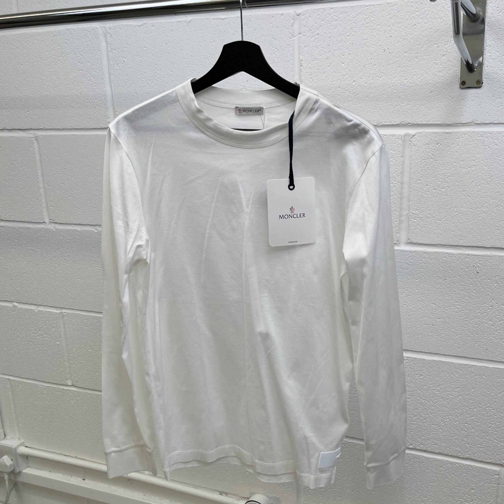 Men's Maglia Long Sleeve T-Shirt White Size S