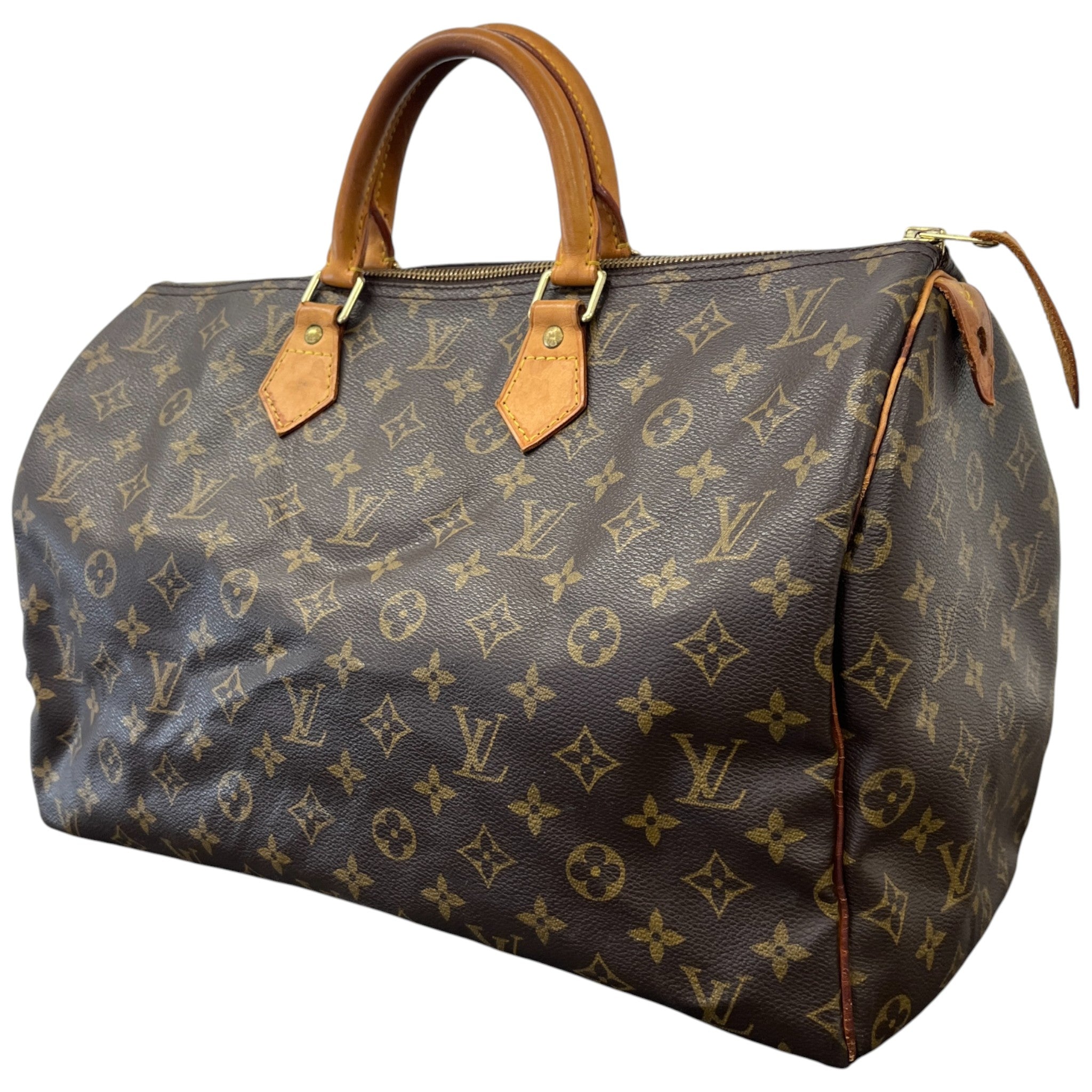 Monogram Canvas Speedy 40 Bag Brown