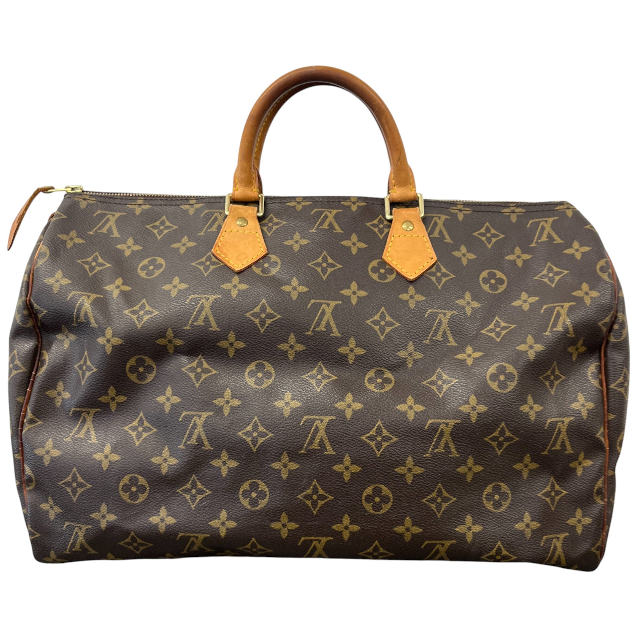 Monogram Canvas Speedy 40 Bag Brown