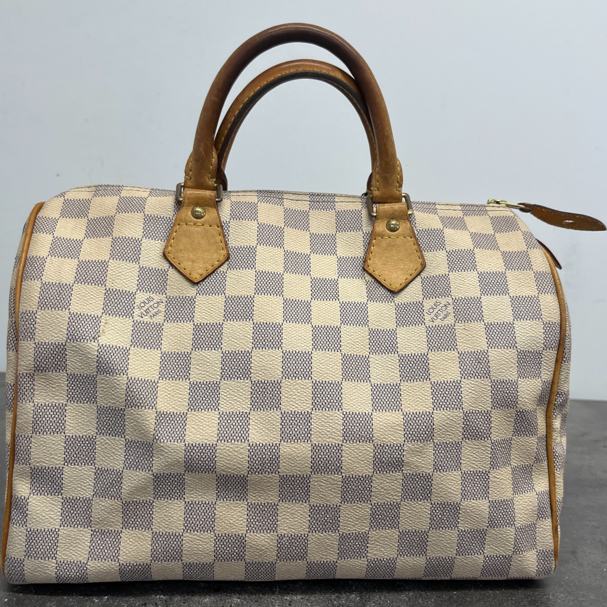 Women's Damier Azur Speedy 30 Bag White