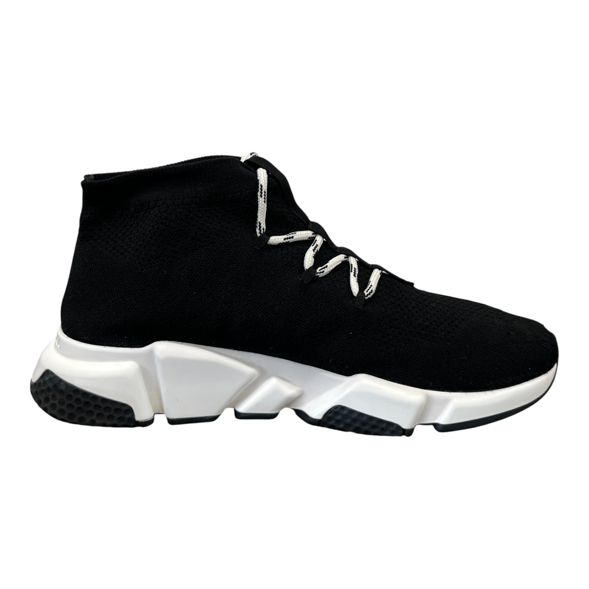 Men's Speed Lace-Up High Trainers Black Size EU 41 / UK 7