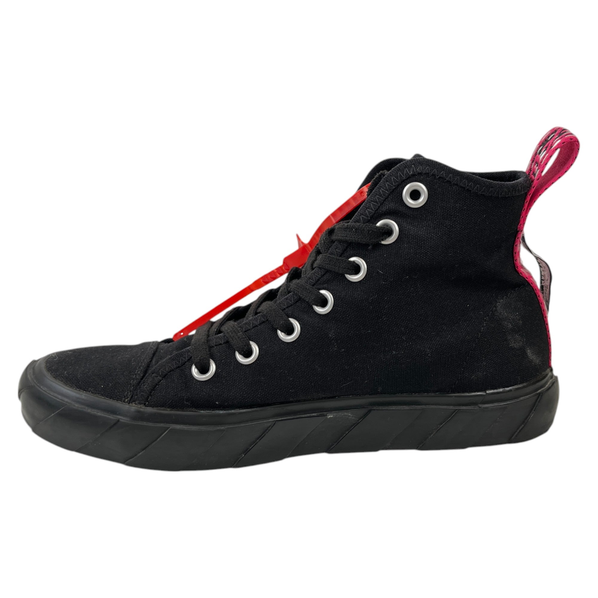 Men's Vulcanised High Trainers Black Size EU 40 / UK 6