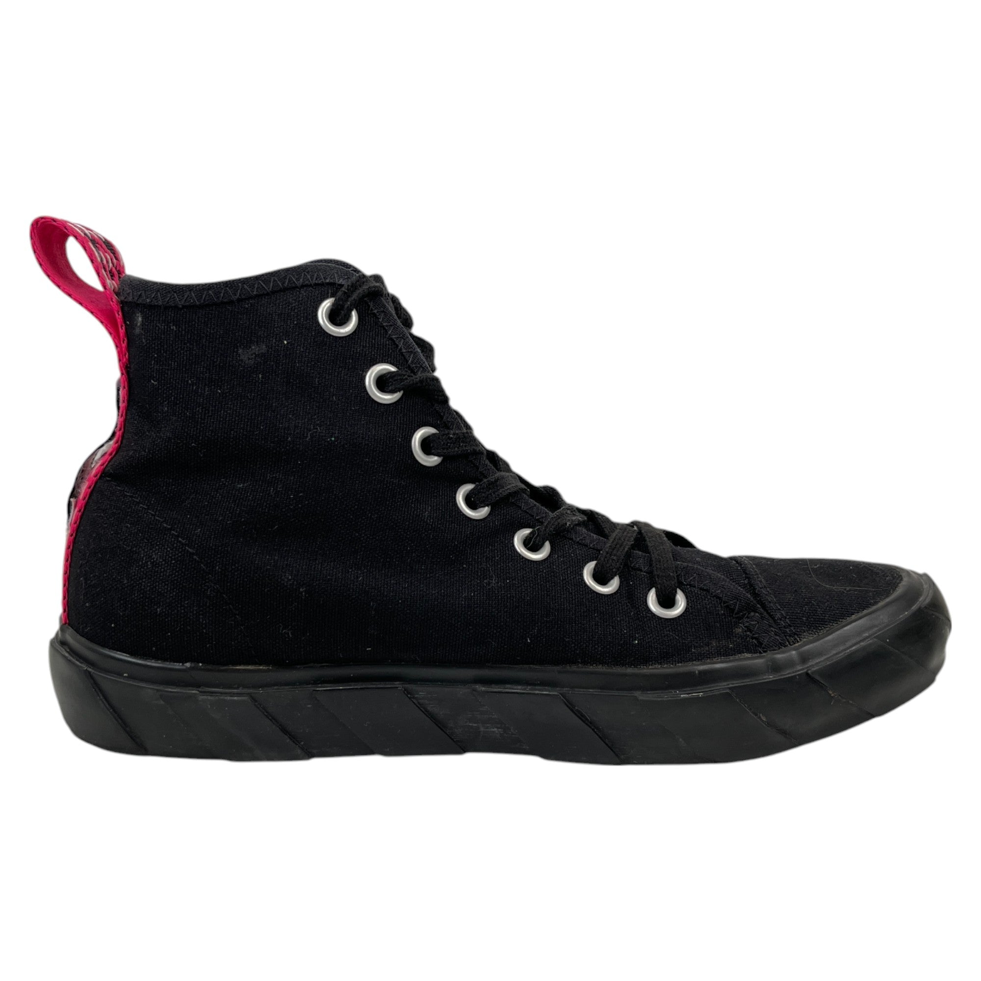 Men's Vulcanised High Trainers Black Size EU 40 / UK 6