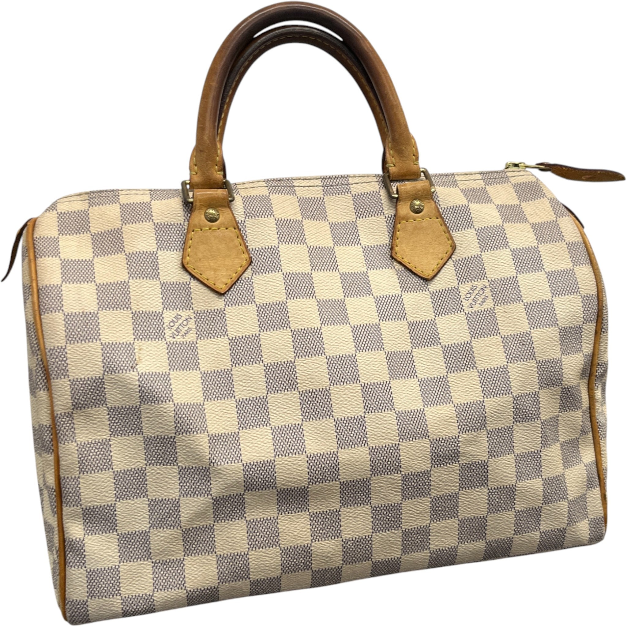 Women's Damier Azur Speedy 30 Bag White