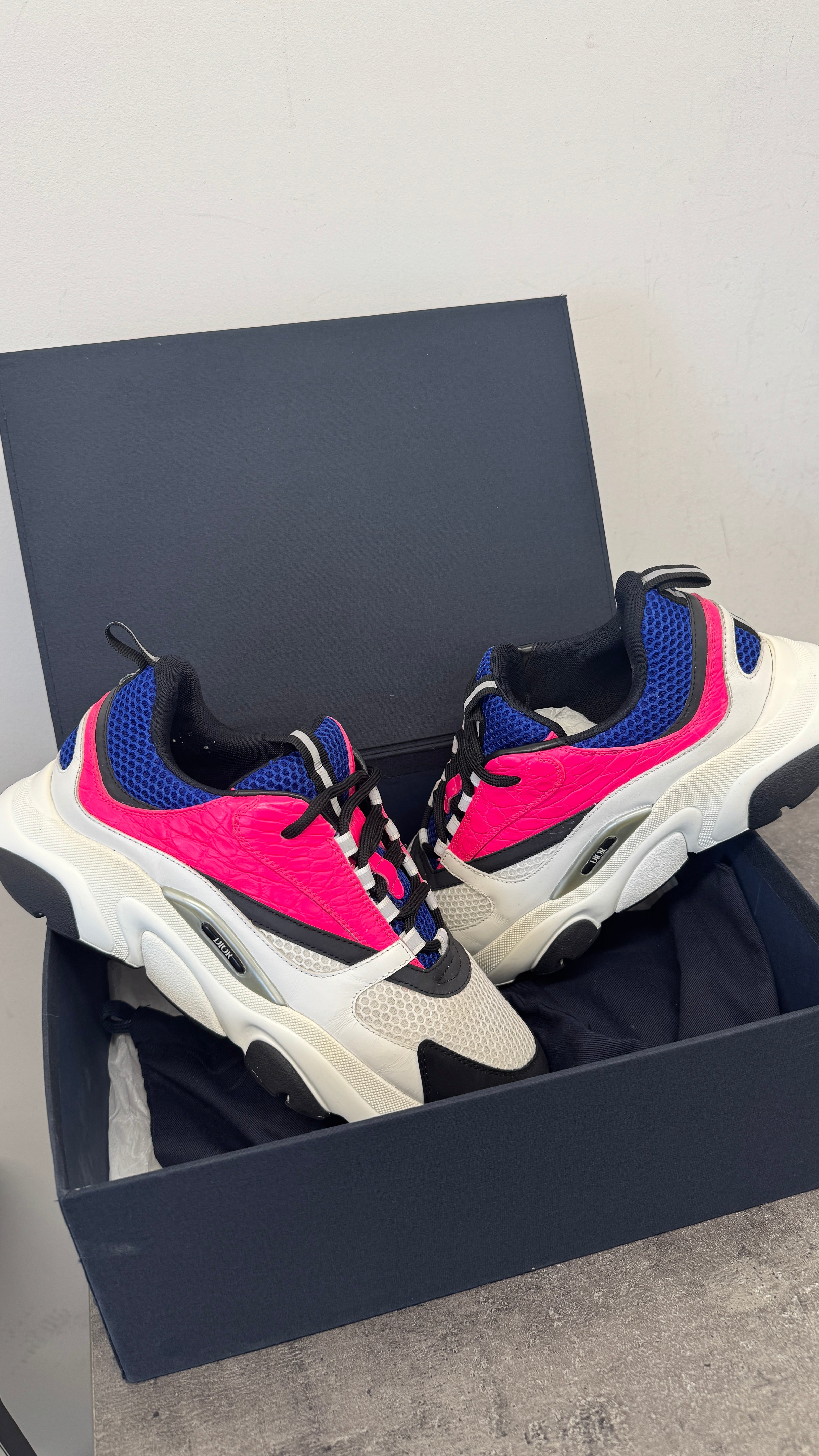Men's B22 Croc Low Trainers Pink Size EU 44 / UK 10