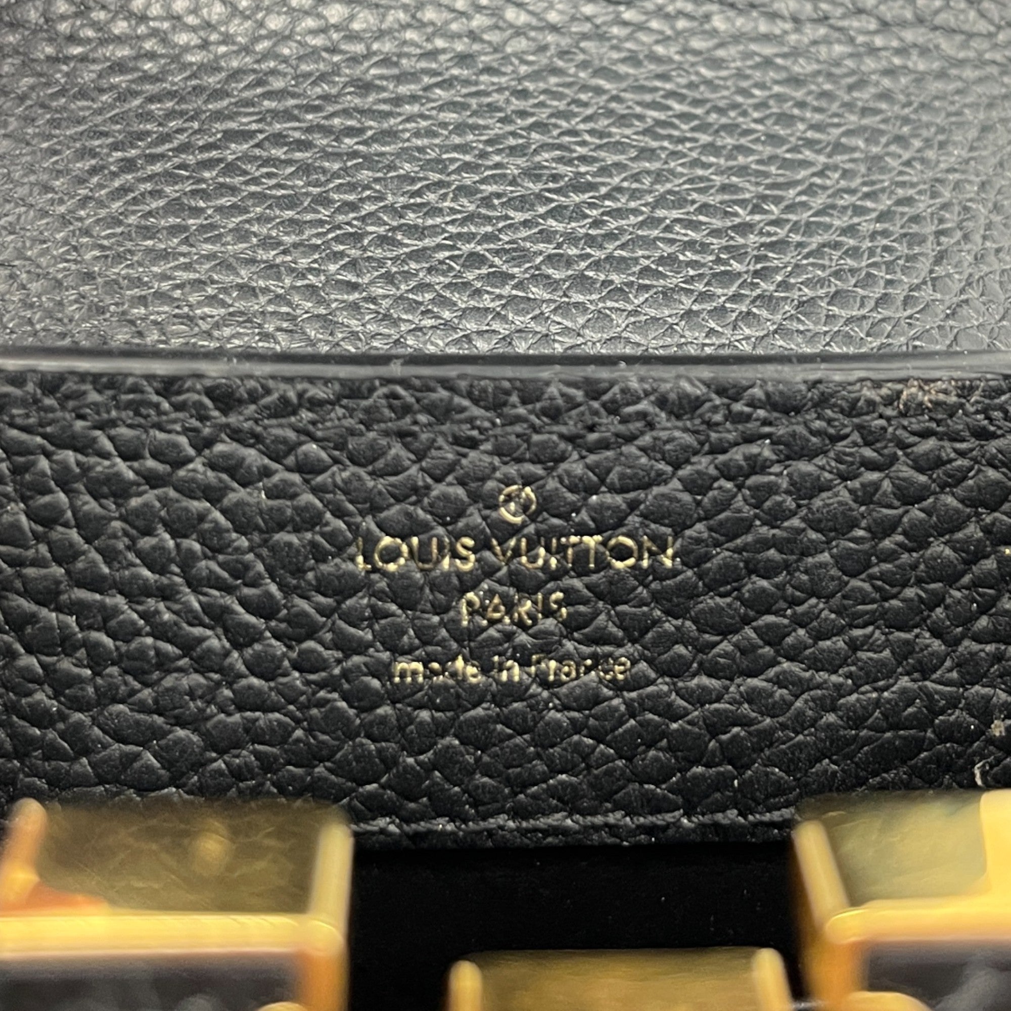 Women's Capucines Mini Python Handbag Black