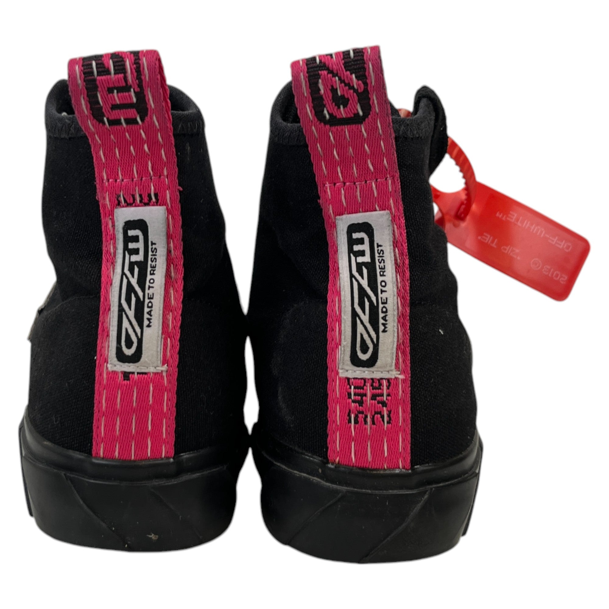 Men's Vulcanised High Trainers Black Size EU 40 / UK 6