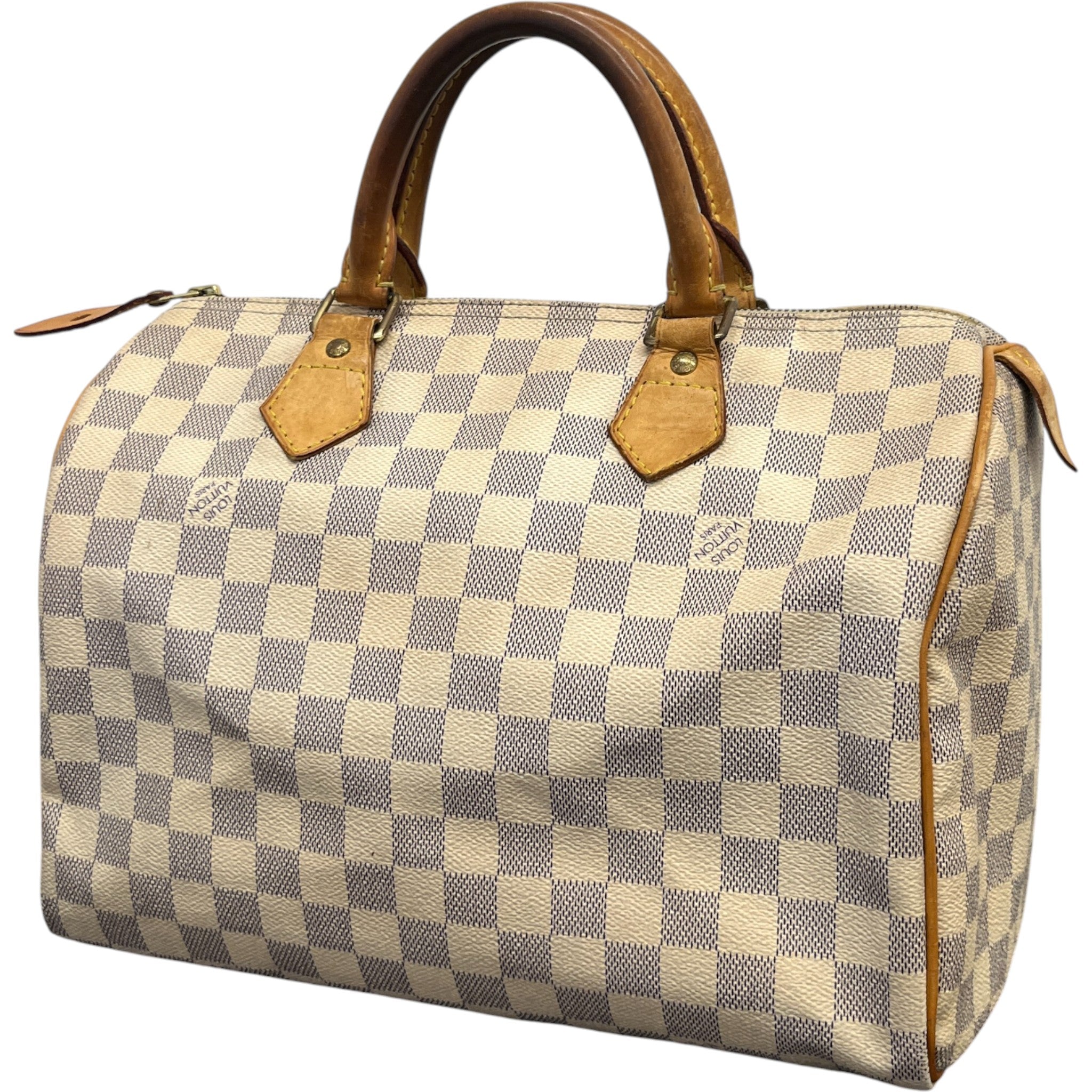 Women's Damier Azur Speedy 30 Bag White