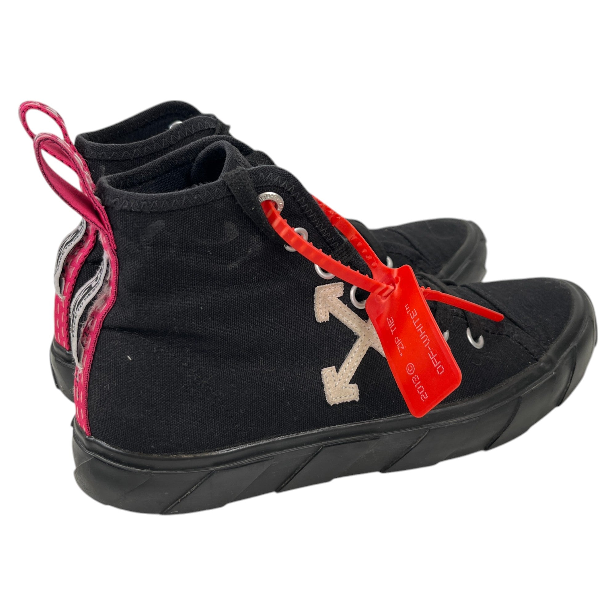 Men's Vulcanised High Trainers Black Size EU 40 / UK 6