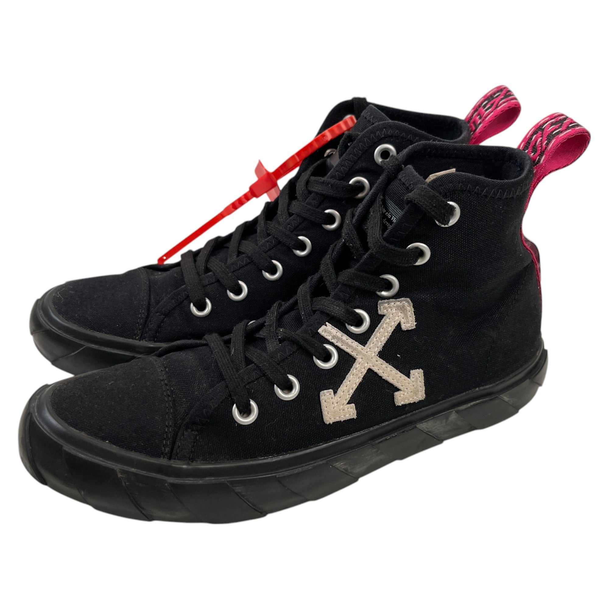 Men's Vulcanised High Trainers Black Size EU 40 / UK 6