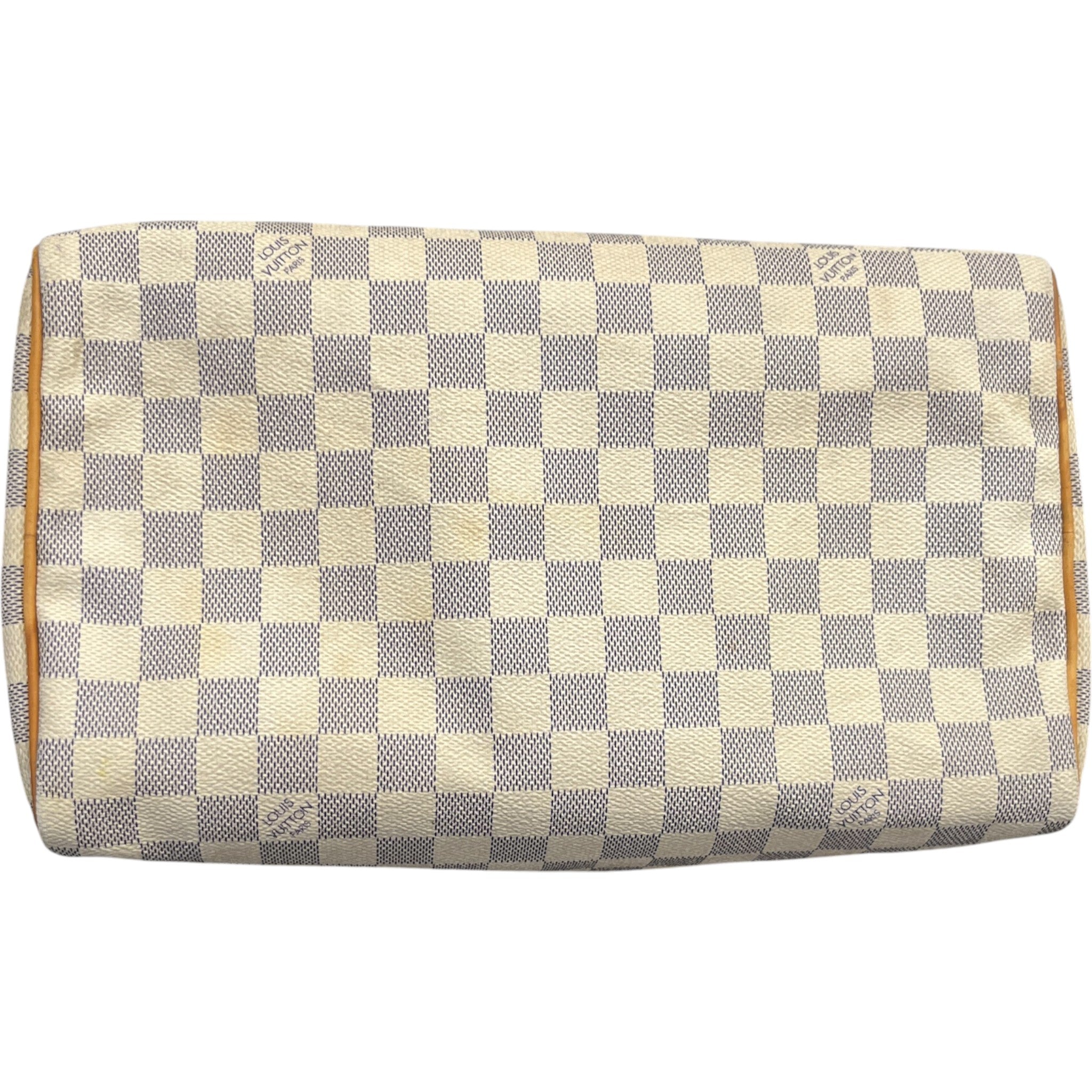 Women's Damier Azur Speedy 30 Bag White