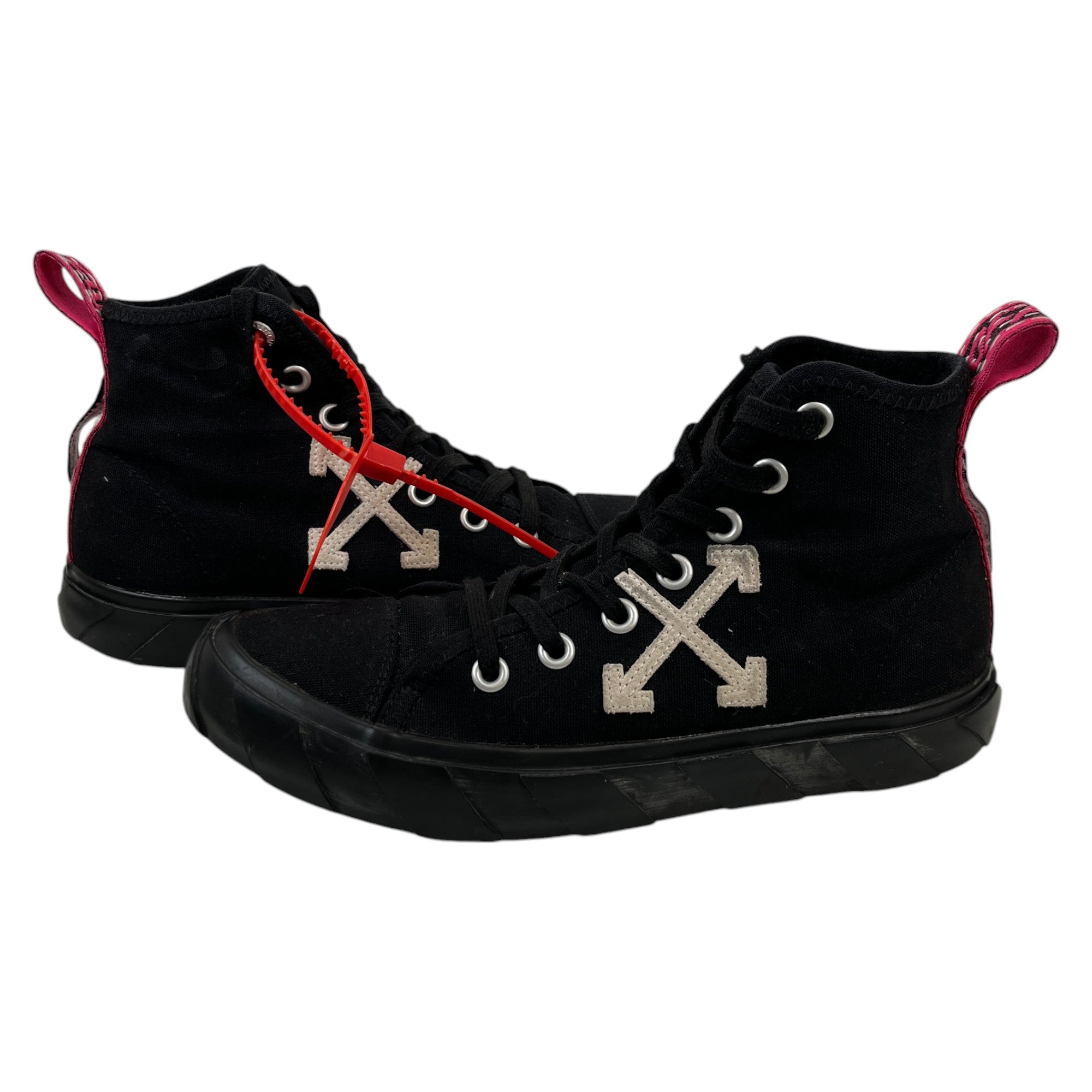 Men's Vulcanised High Trainers Black Size EU 40 / UK 6