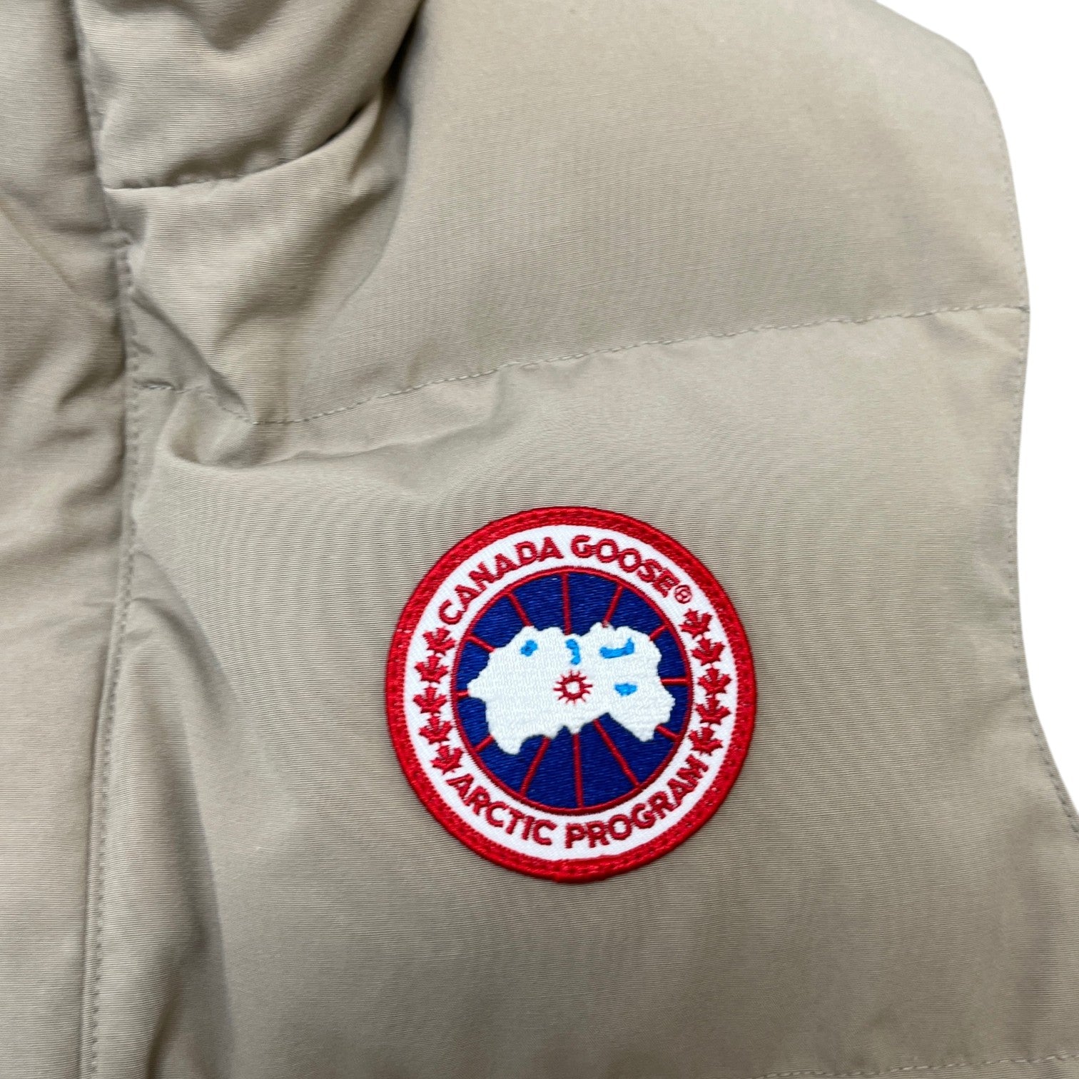 Men's Freestyle Gilet Beige Size XS