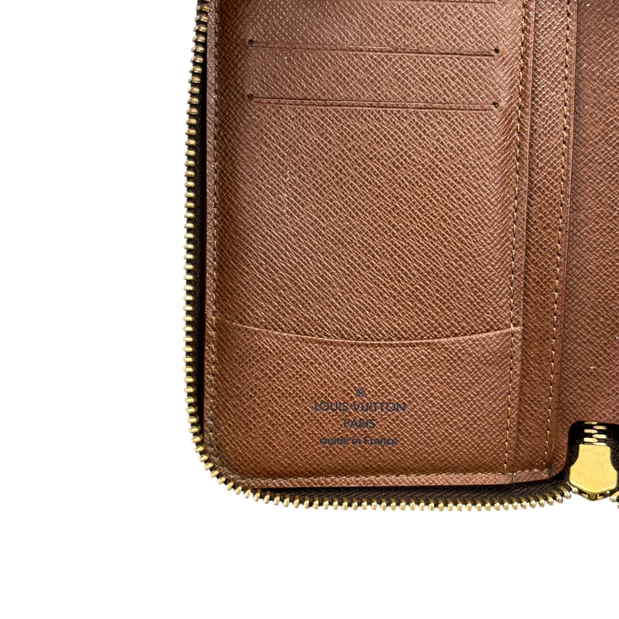 Women's Monogram Zippy Purse Brown