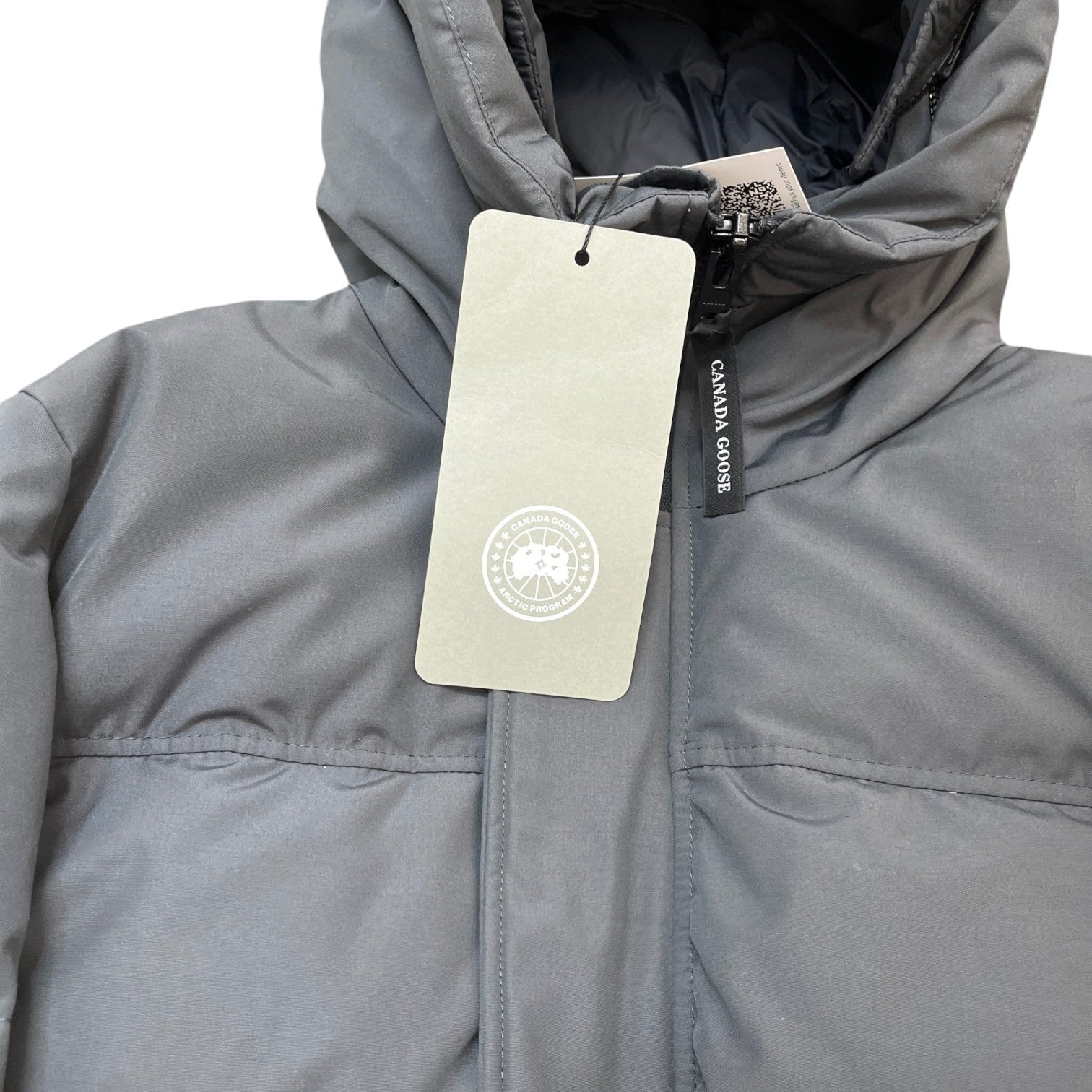 Men's Macmillan Parka Down Jacket Grey Size L