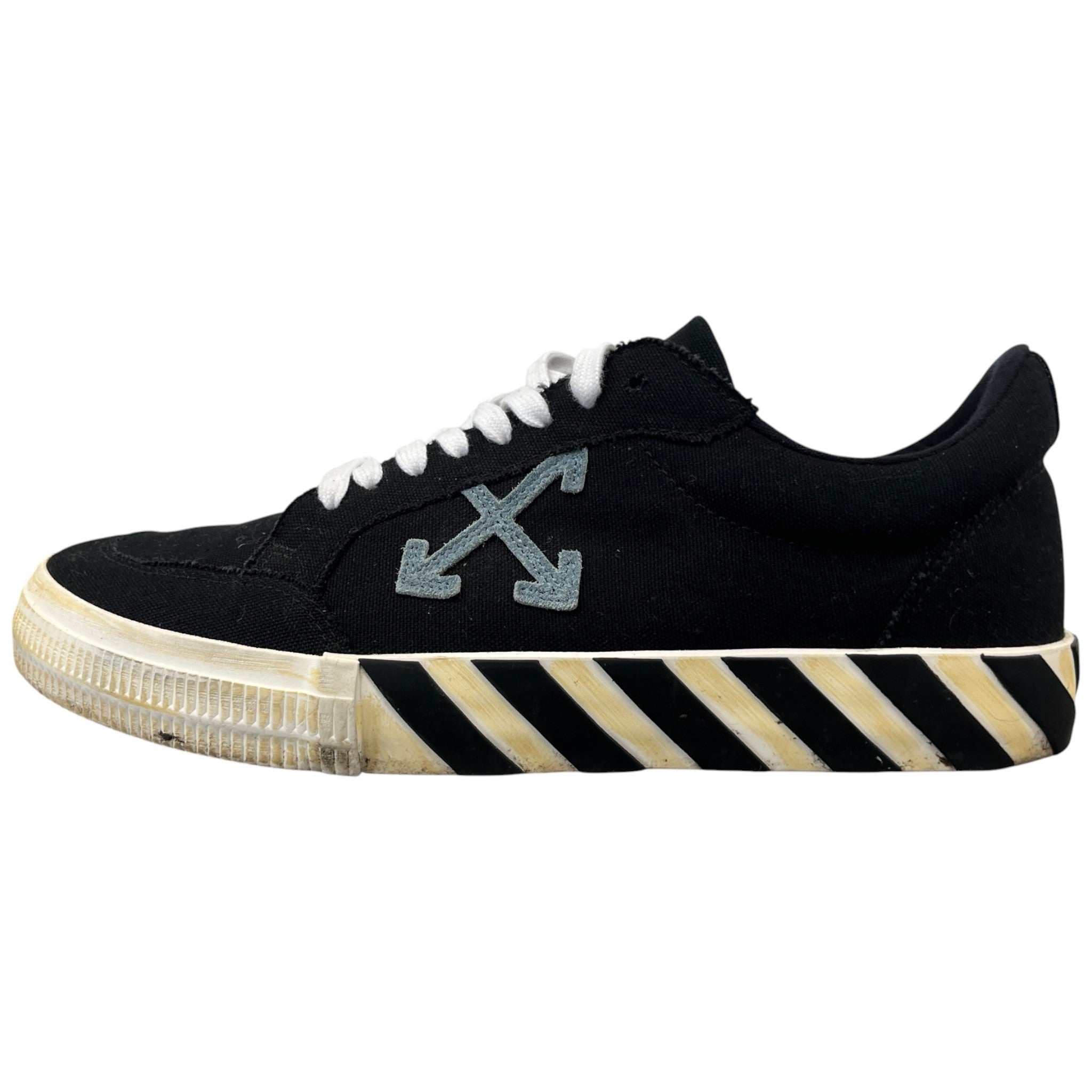 Men's Vulcanized Low Trainers Black Size EU 43 / UK 9