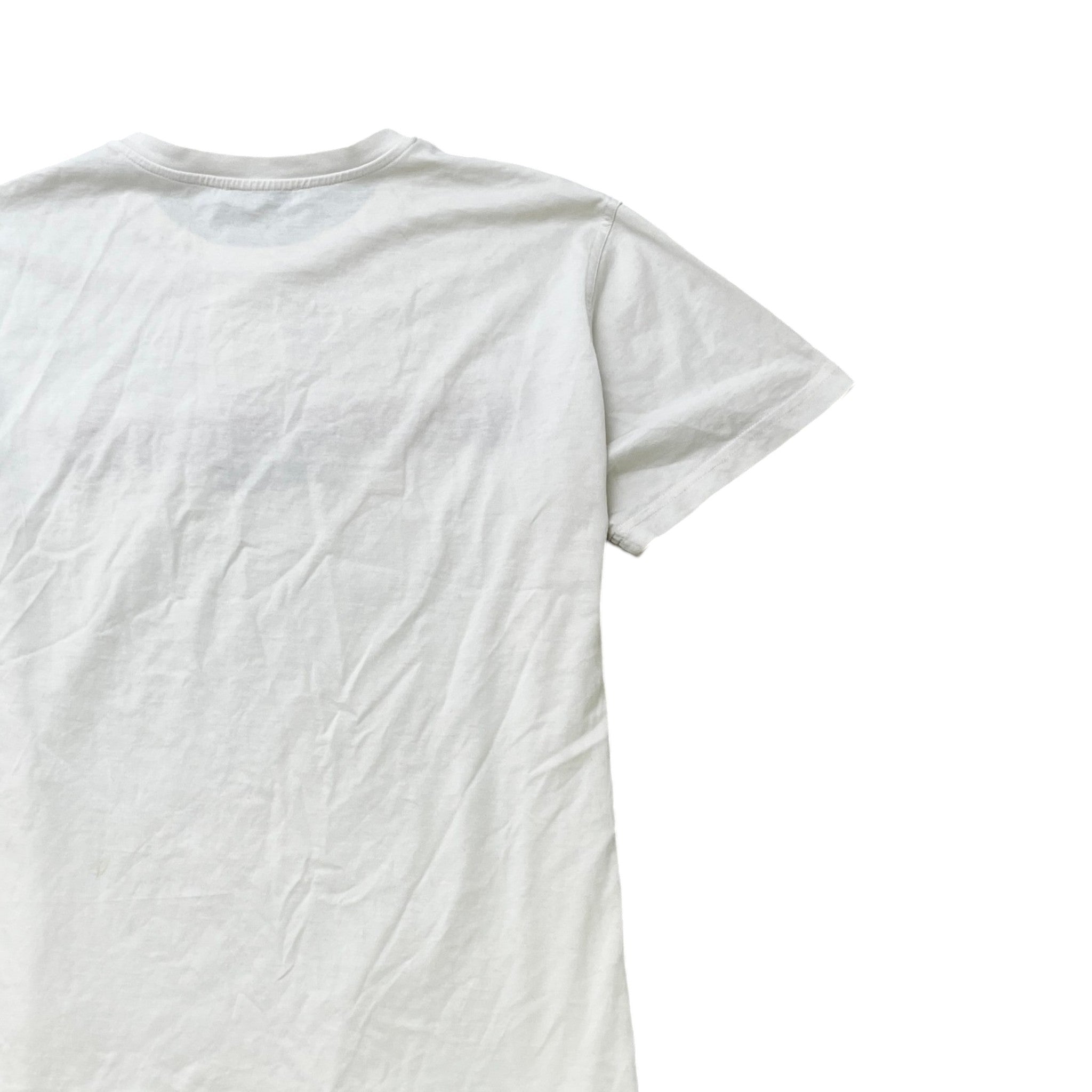 Men's Logo Print T-Shirt White Size S